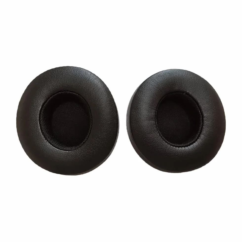 Wymienne Nauszniki do Beats Solo 2/3 Wireless Słuchawek, Zapasowe Poduszki Nauszniki do Beats Solo 3/2, Miękka Skóra Proteinowa (Czarny)