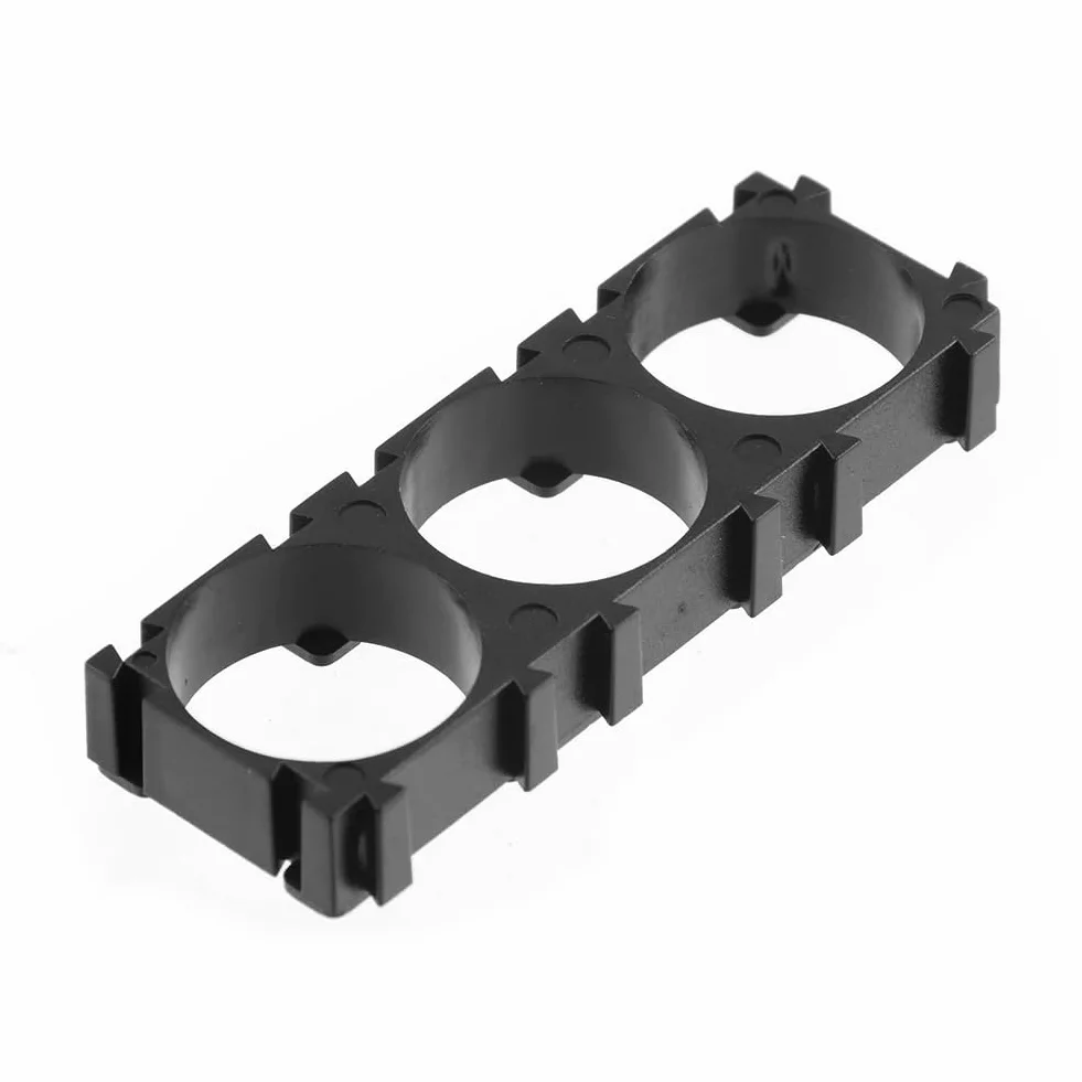 DollaTek 10 szt. 1 x 3 Cell Spacer b?yszcz?cy uchwyt uchwyt do baterii 18650