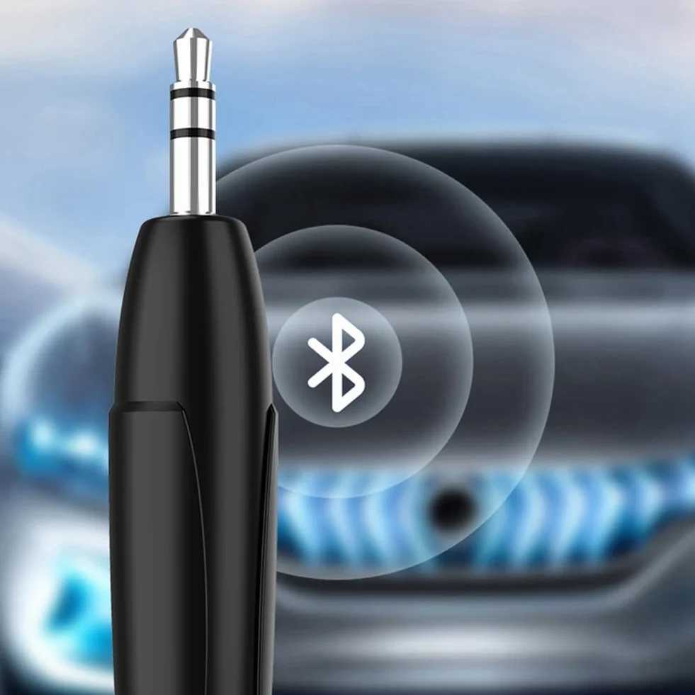 Booso Odbiornik Bluetooth 5.0 AUX 3,5 mm Adapter Audio Samochodowy