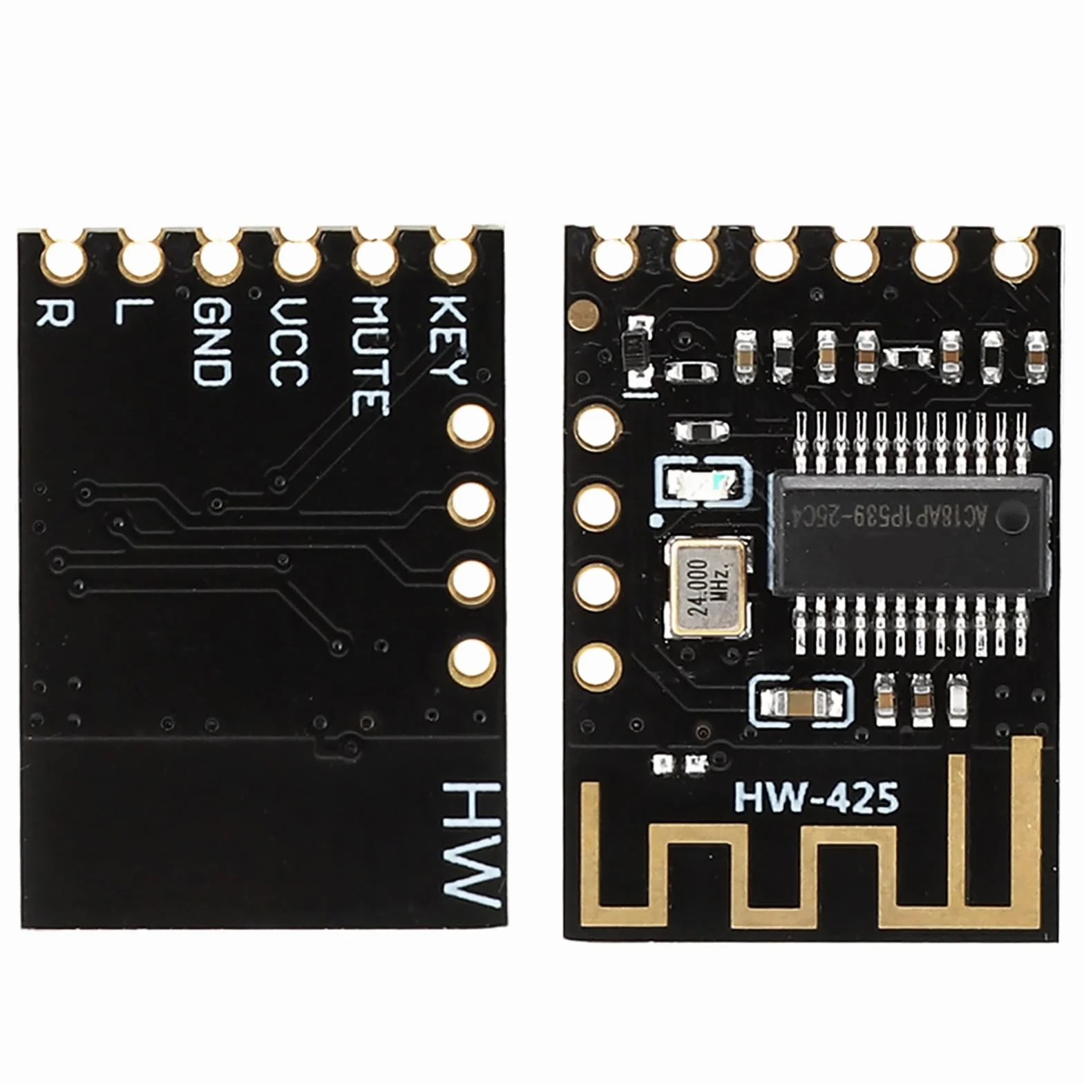 Bezprzewodowy moduł audio Bluetooth 4.2, dwukanałowy nadajnik stereo, bezstratna karta HIFI, DIY, modyfikacja do słuchawek głośników