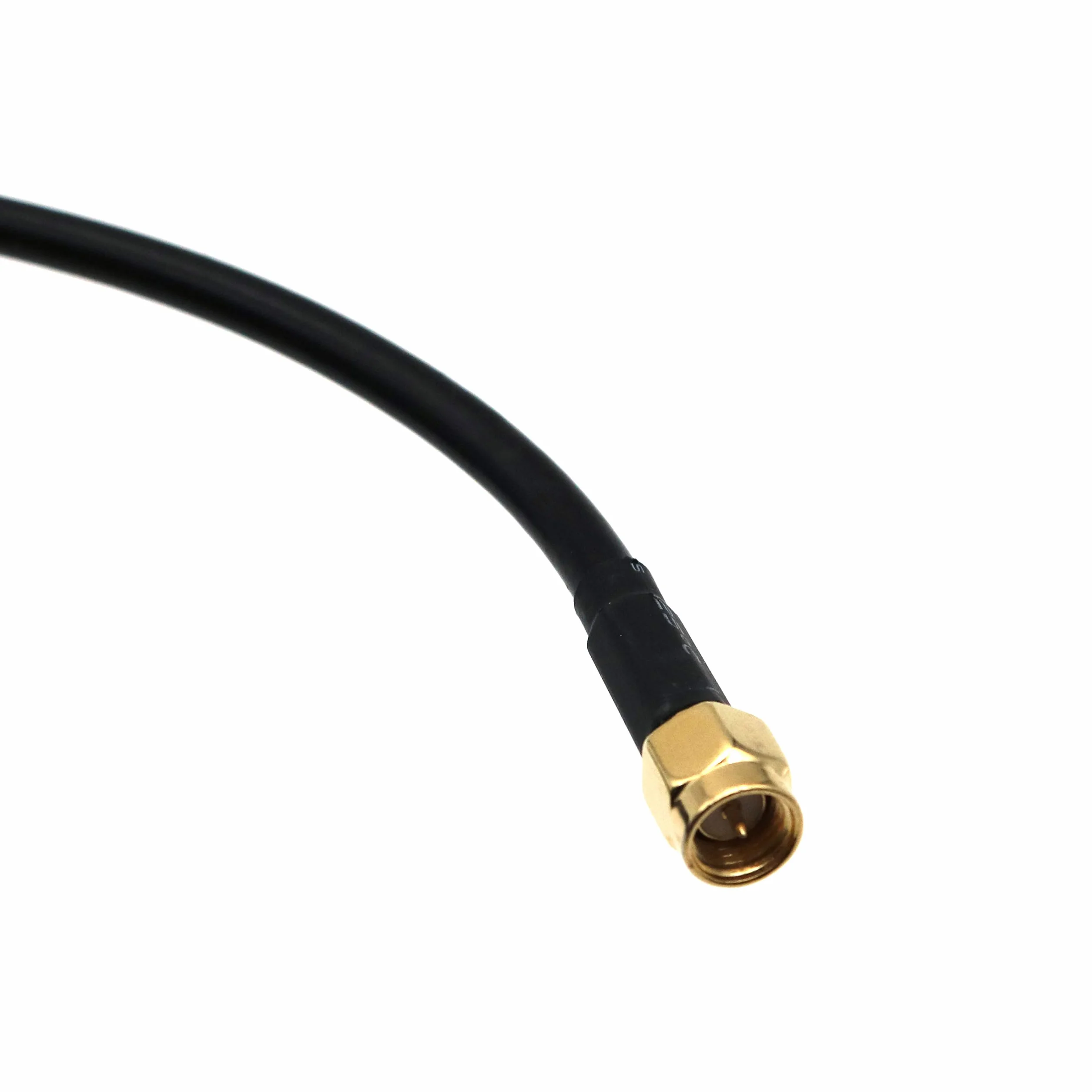 DollaTek 2 szt. 433 MHz Unity Gain Omni, antena 6,6 cala z podstaw? magnetyczn? i m?skim z??czem SMA, impedancja 50 omów - 7DBI