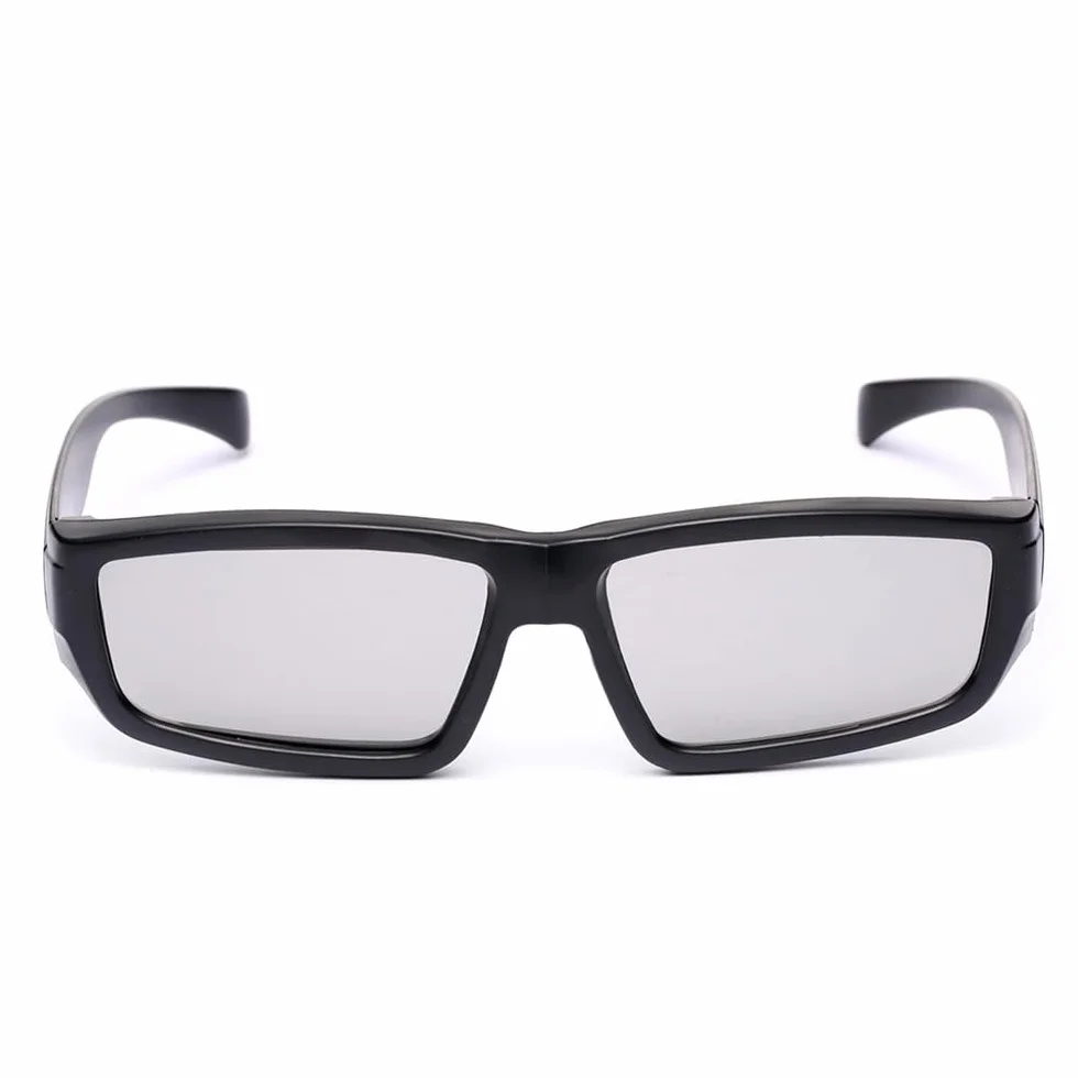 Okulary 3D, uniwersalne, pasywne okulary 3D, czarne, kompatybilne z Cinema 3D, LG, Philips, Panasonic itp.