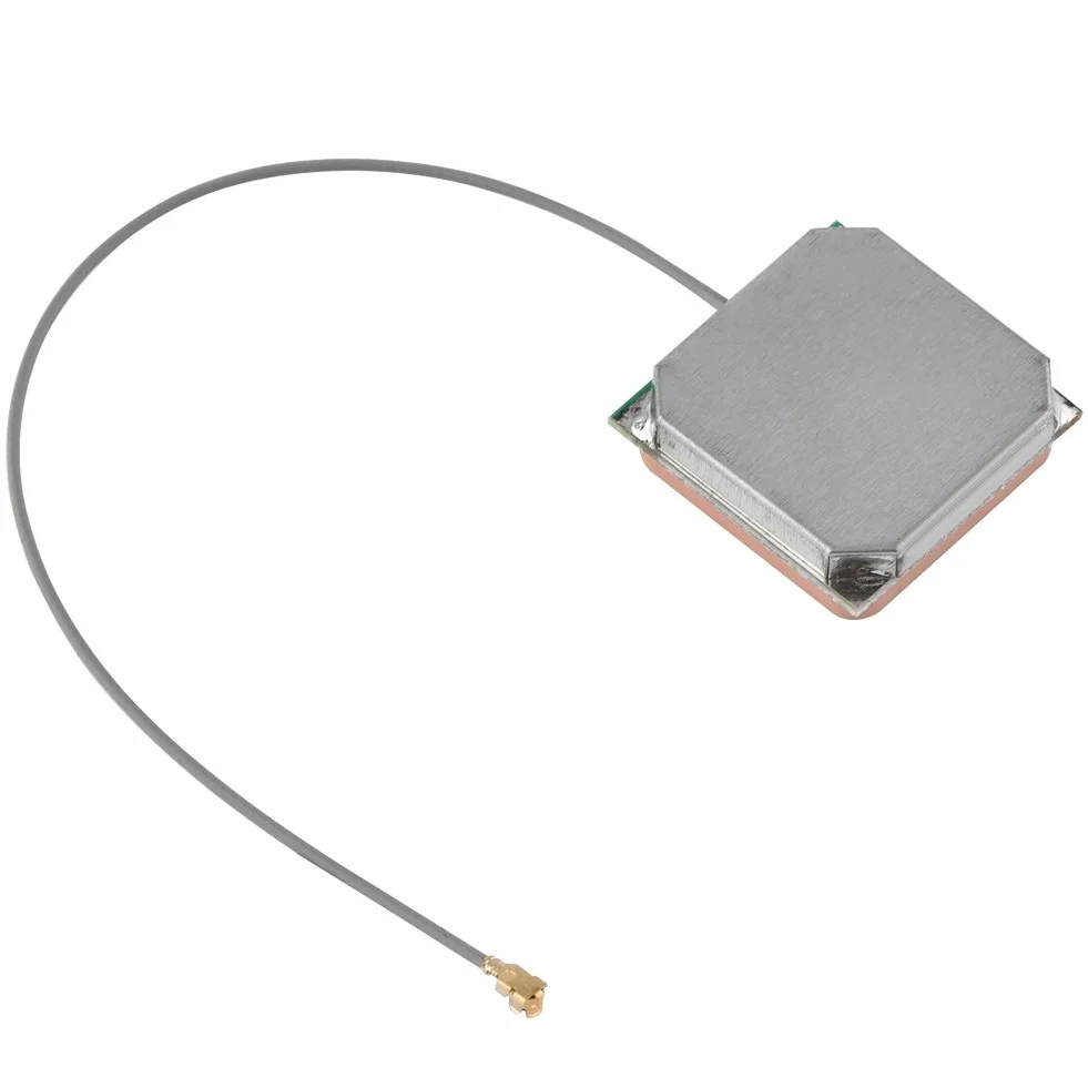 Antena GPS UFL, Bewinner Wysokiej jakości ceramiczna antena GPS z interfejsem UFL do GPS, wzmocnienie 28 dB, Ceramiczna antena GPS super trwałość i odporność na ciśnienie