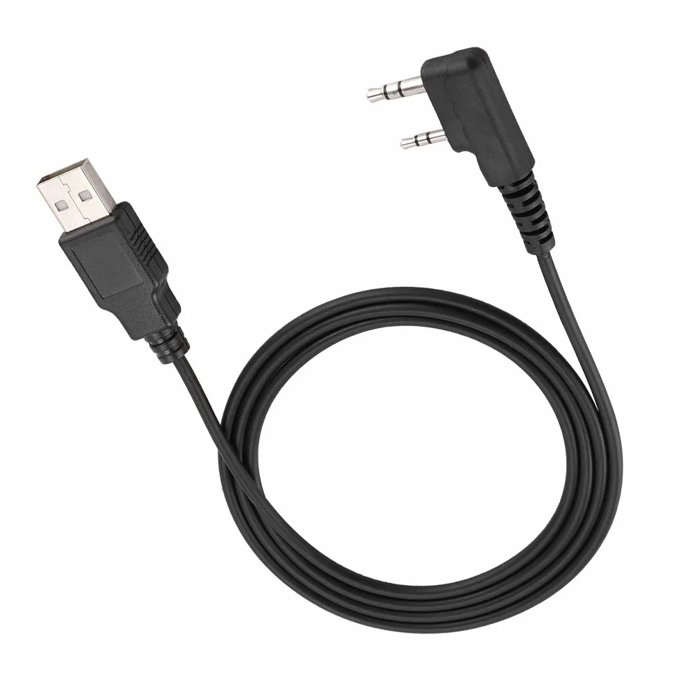 Kabel do Programowania USB Poziom I II dla Dm 5r Dm 1701 USB na 2 Kable Walkie Talkie Rd 5r Radio Rd 5r XP