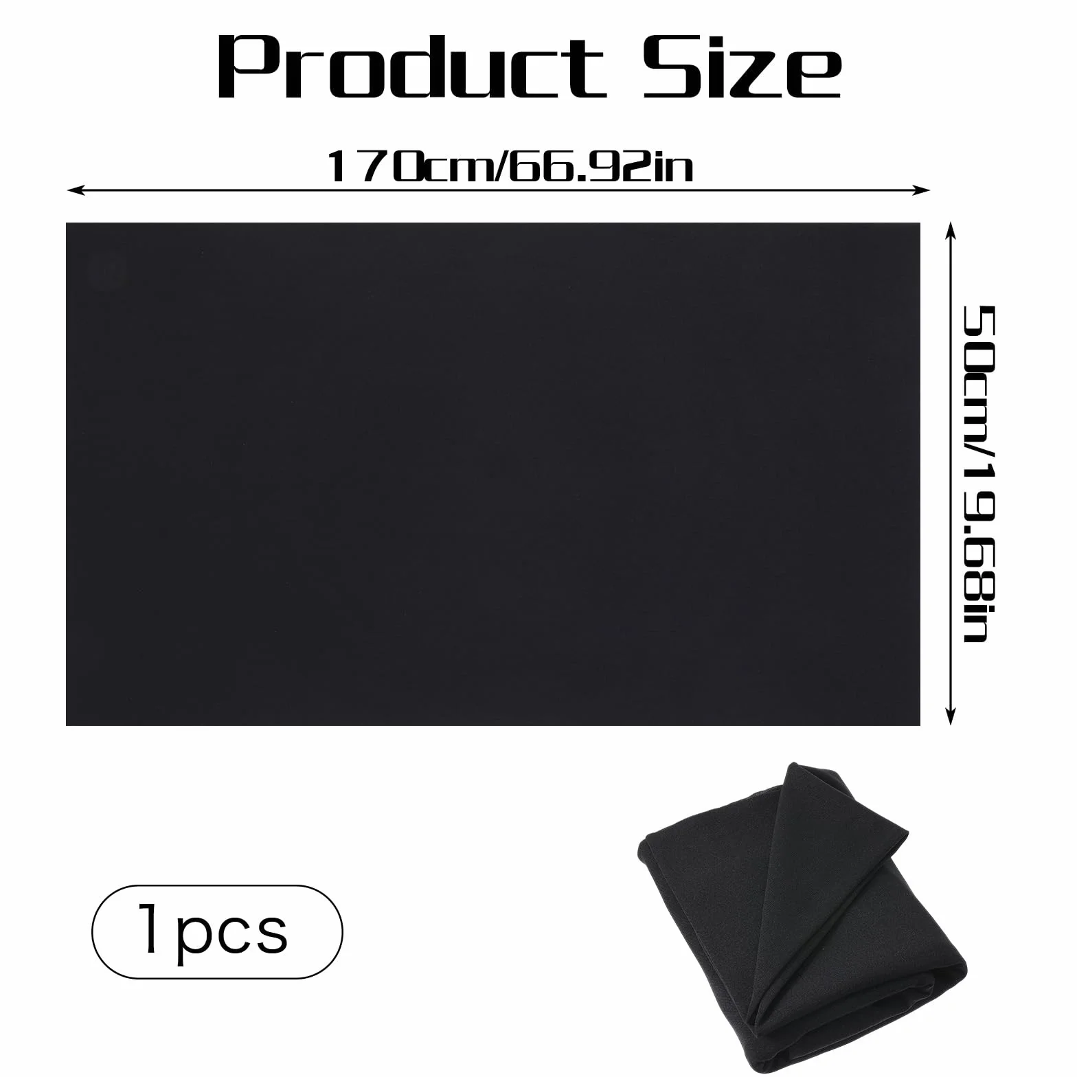 Xinjoduz czarna tkanina na głośniki 170 x 50 cm siatka głośnikowa nieprzezroczysta osłona ochronna do stereo audio