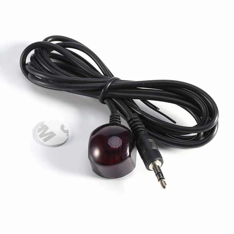 Kabel Przedłużający Pilota na podczerwień, Odbiornik Sygnału Podczerwieni 38 KHz i Przedłużacz IR z wtyczką 3,5 Mm do urządzeń AV, do Skrzynek STB, Plug and Play