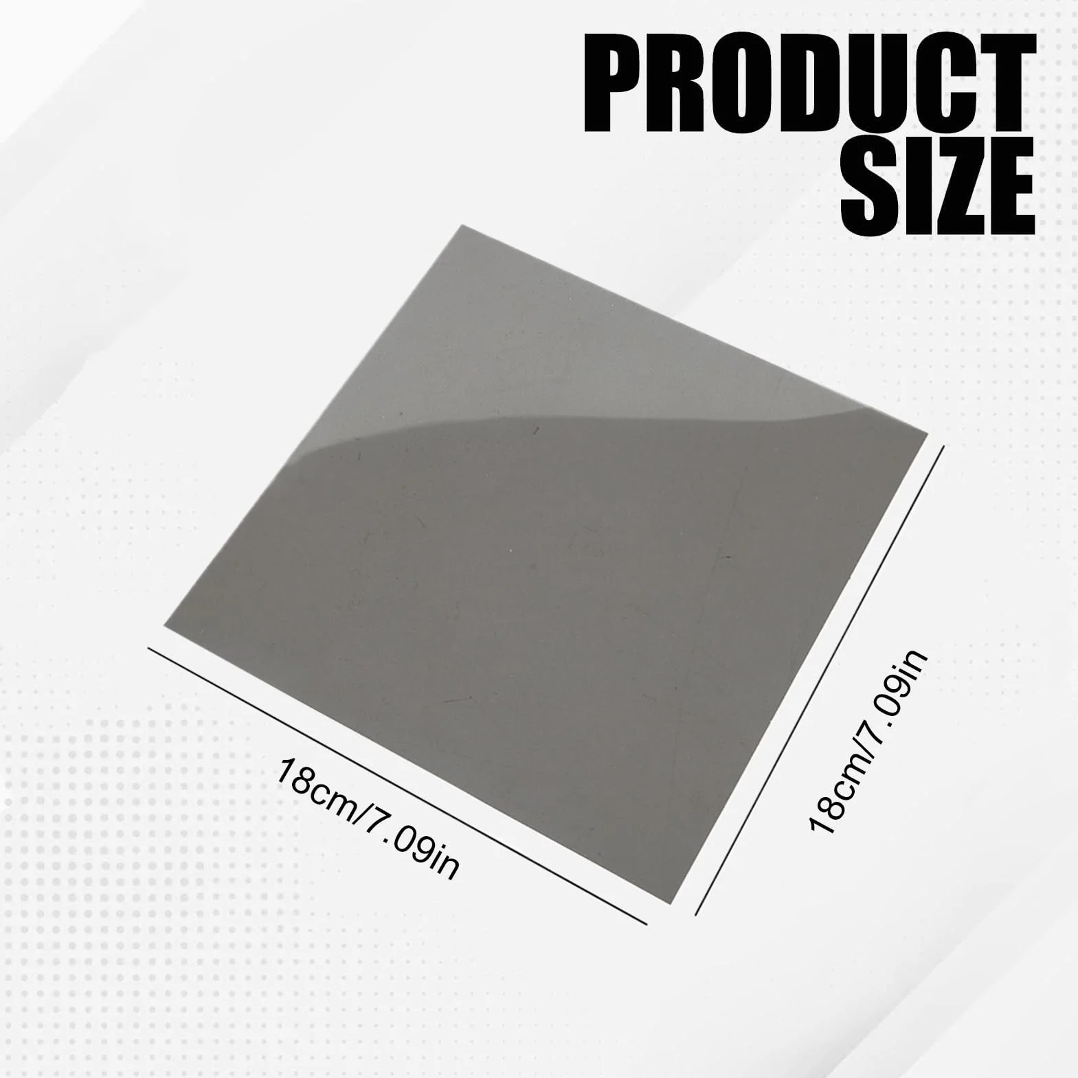 Polarizing Screen Filter, Adhesive Polarizings Film Sheets, Scratch-Resistant Display Layers for Car, Instrument Panel, Office Screens, Educational Physics Tools, Electronics Use 18cm/7.09in