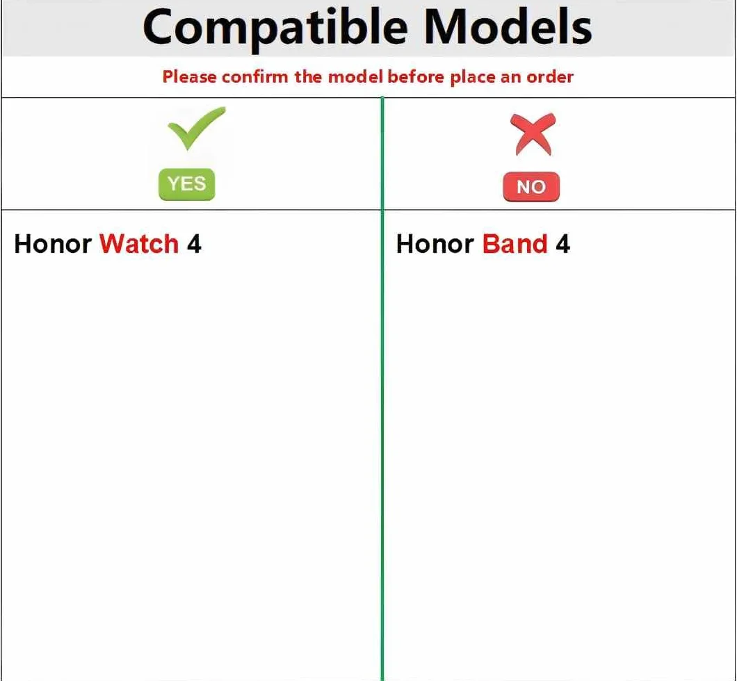 Pasek zastępczy Honor Watch 4 miękki sportowy zegarek