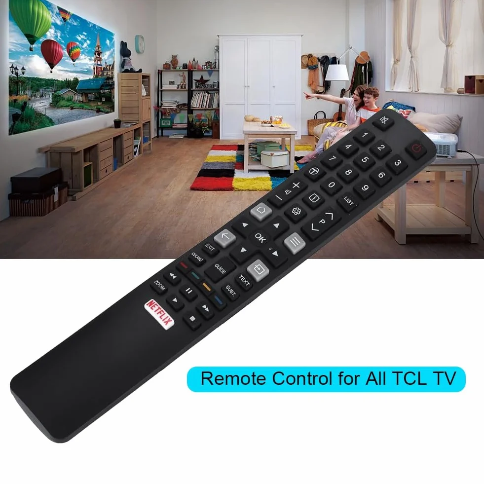 Wielofunkcyjny Pilot do Telewizora TCL z precyzyjną transmisją Sygnału i odległością Sterowania >8m