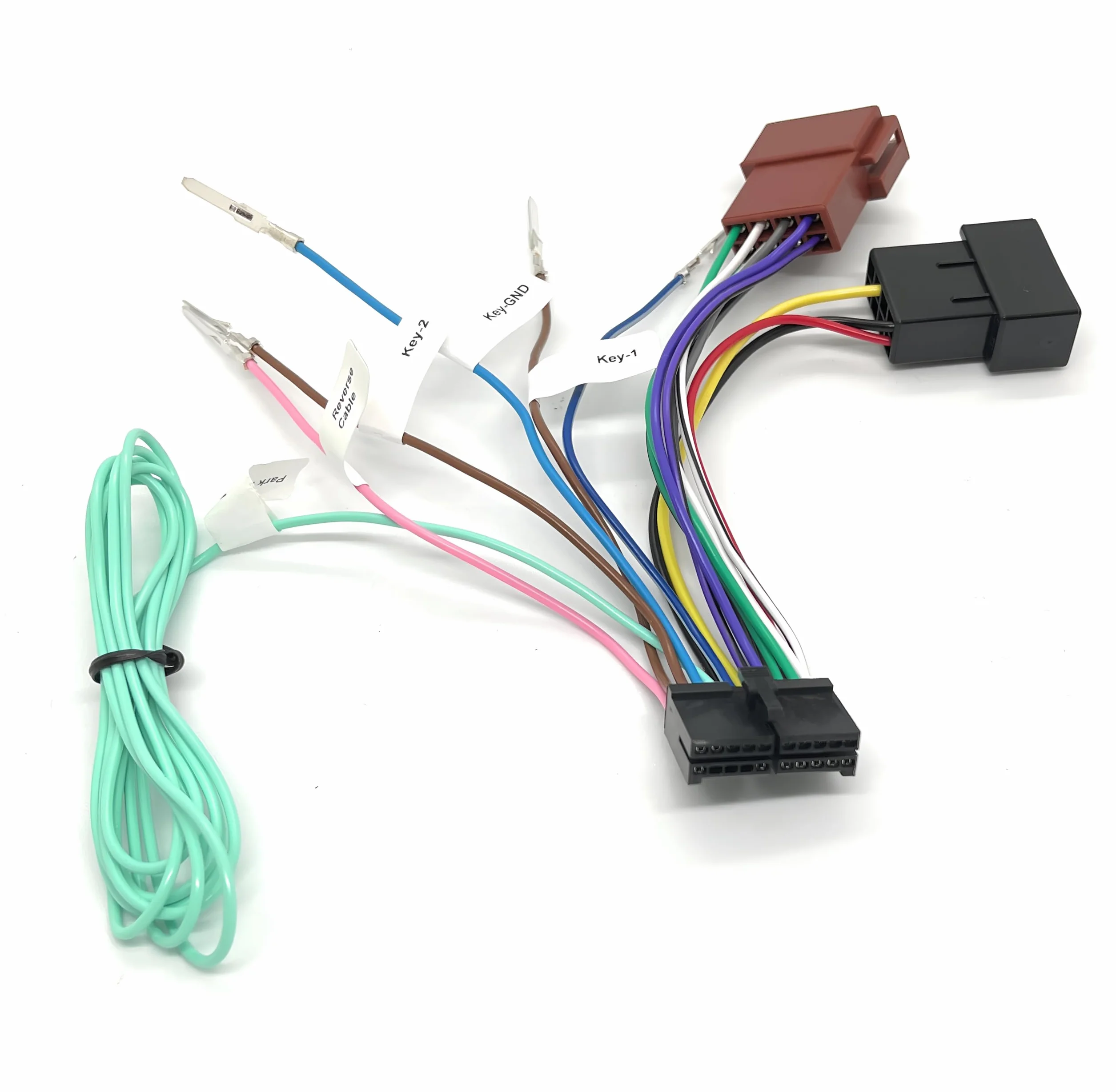 Sound-way - 20-pinowy kabel adaptera ISO do radia Android Car Stereo ISO standardowe gniazdo - C-AND02