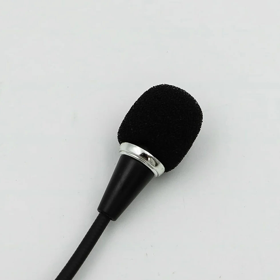 Alnicov Mini Mikrofon 3.5mm Złącze Audio Głowica Idealny Mikrofon Kondensatorowy do Komputera Laptop Notebook Tablet PC Skype