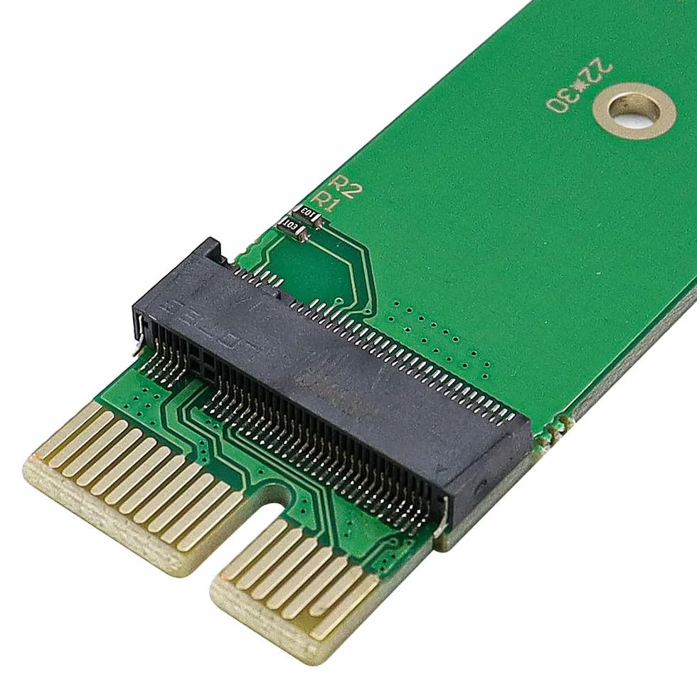 DollaTek Adapter Pcie M.2 Adapter NVME na Pcie x1 obs?uguje cztery rozmiary M.2 SSD 2230/2242/2260/2280