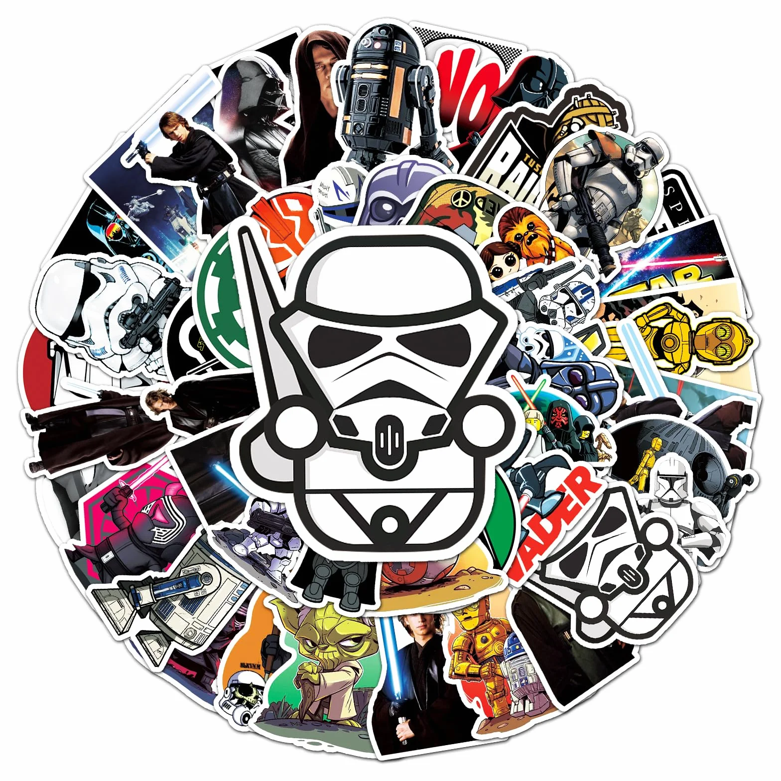 50 sztuk naklejek na laptopa, wodoodporne naklejki PCW do dekoracji DIY, naklejki w stylu graffiti na samochody, motocykle, laptopy, rowery, deskorolki, snowboard, bagaż itp.