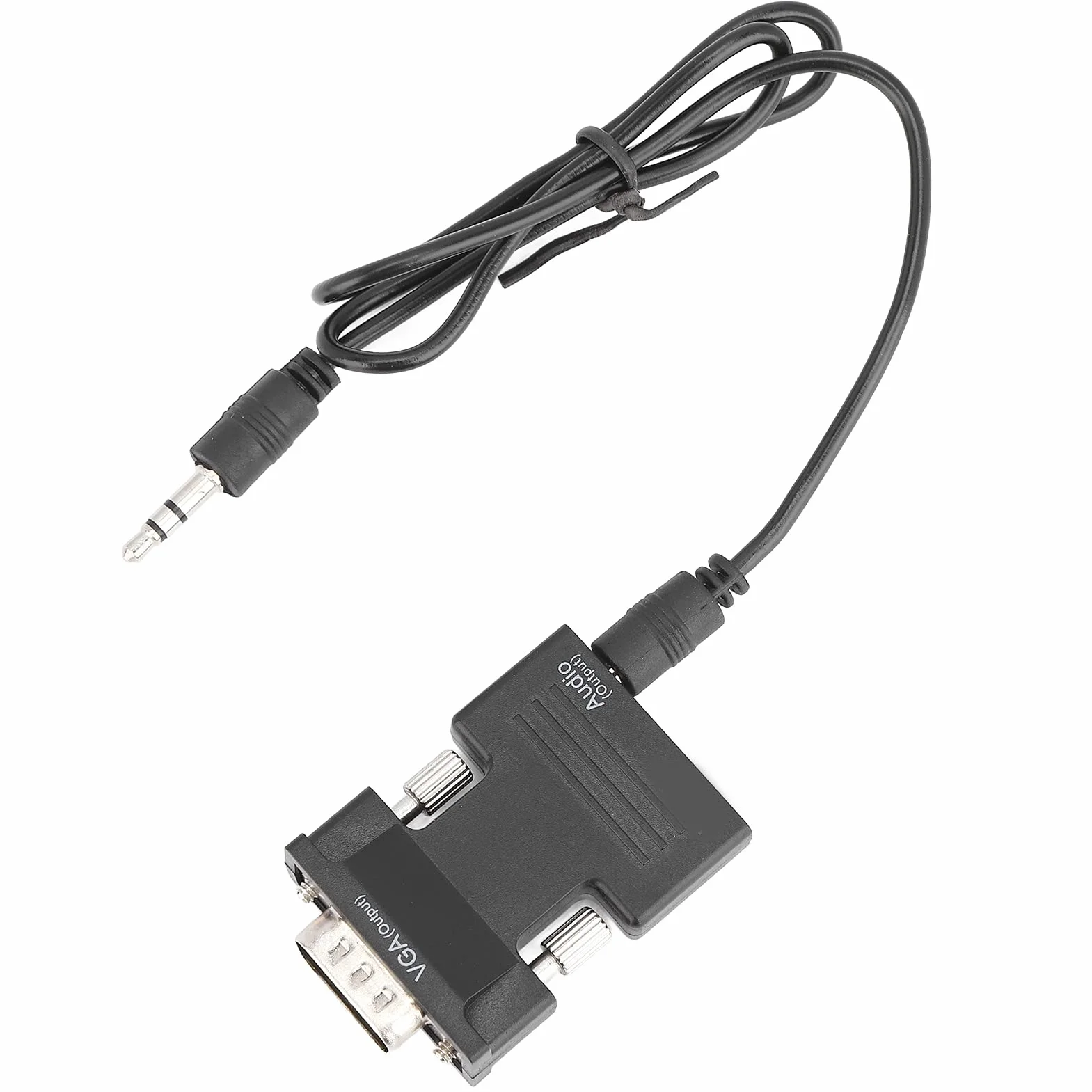 Konwerter Przejściówka HDMI na VGA 1080P - Synchronizacja Audio i Wideo z Kablem Audio 3,5 Mm do Laptopów, Komputerów, Monitorów