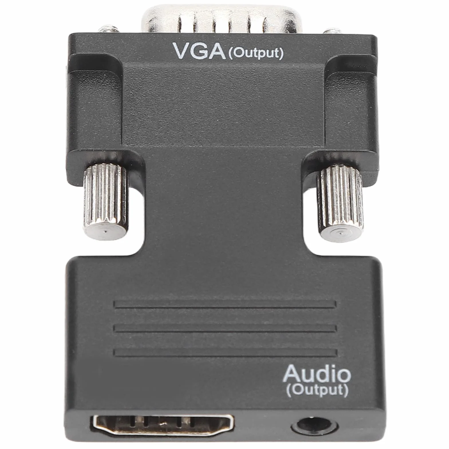 Konwerter Przejściówka HDMI na VGA 1080P - Synchronizacja Audio i Wideo z Kablem Audio 3,5 Mm do Laptopów, Komputerów, Monitorów