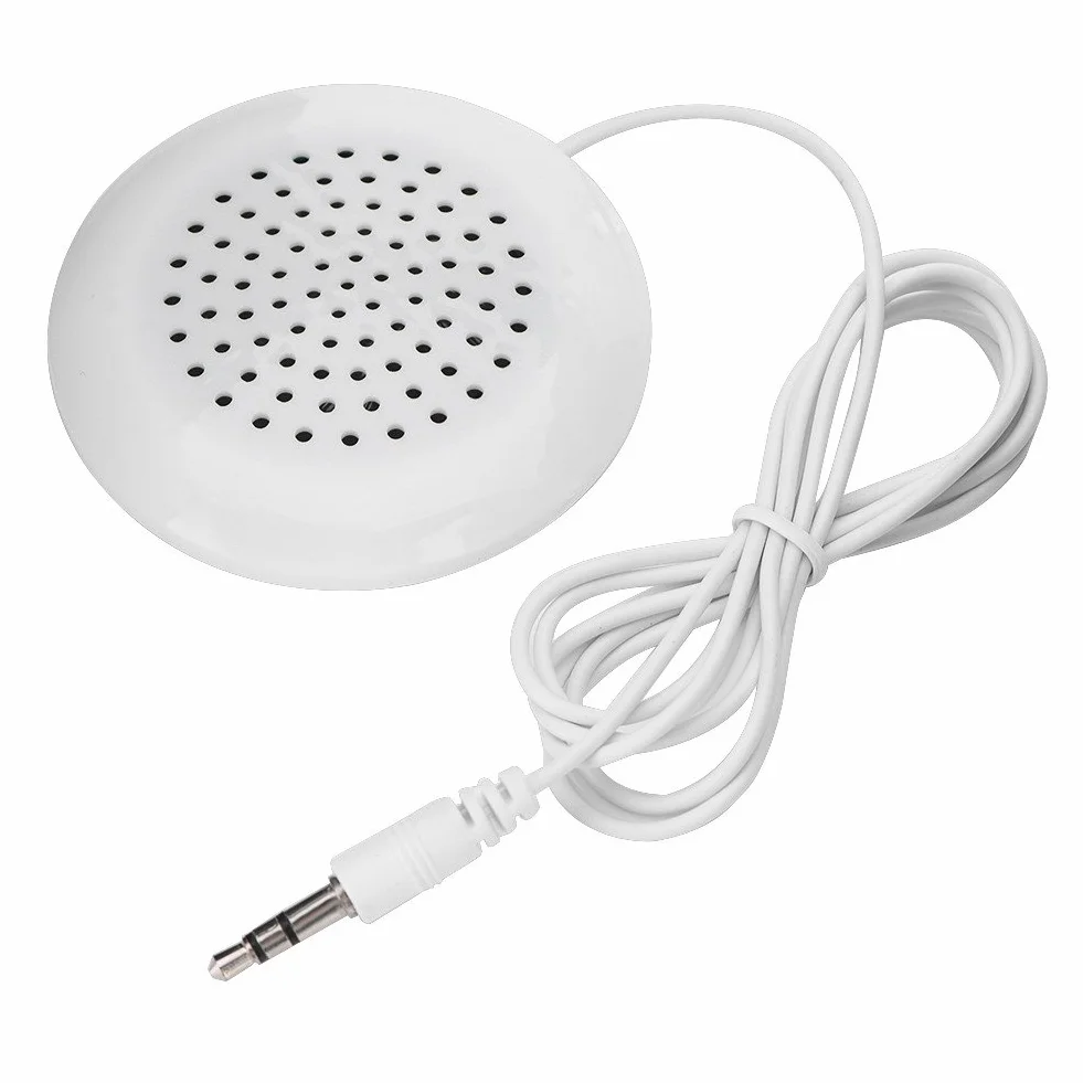 Wendry Mini przenośny głośnik, nowy DIY poduszka głośnik 3,5 mm mini głośnik stereo do telefonu MP3 przenośny CD, świetna kompatybilność, zapewnia imponujący prawdziwy HD, doskonałe wykonanie