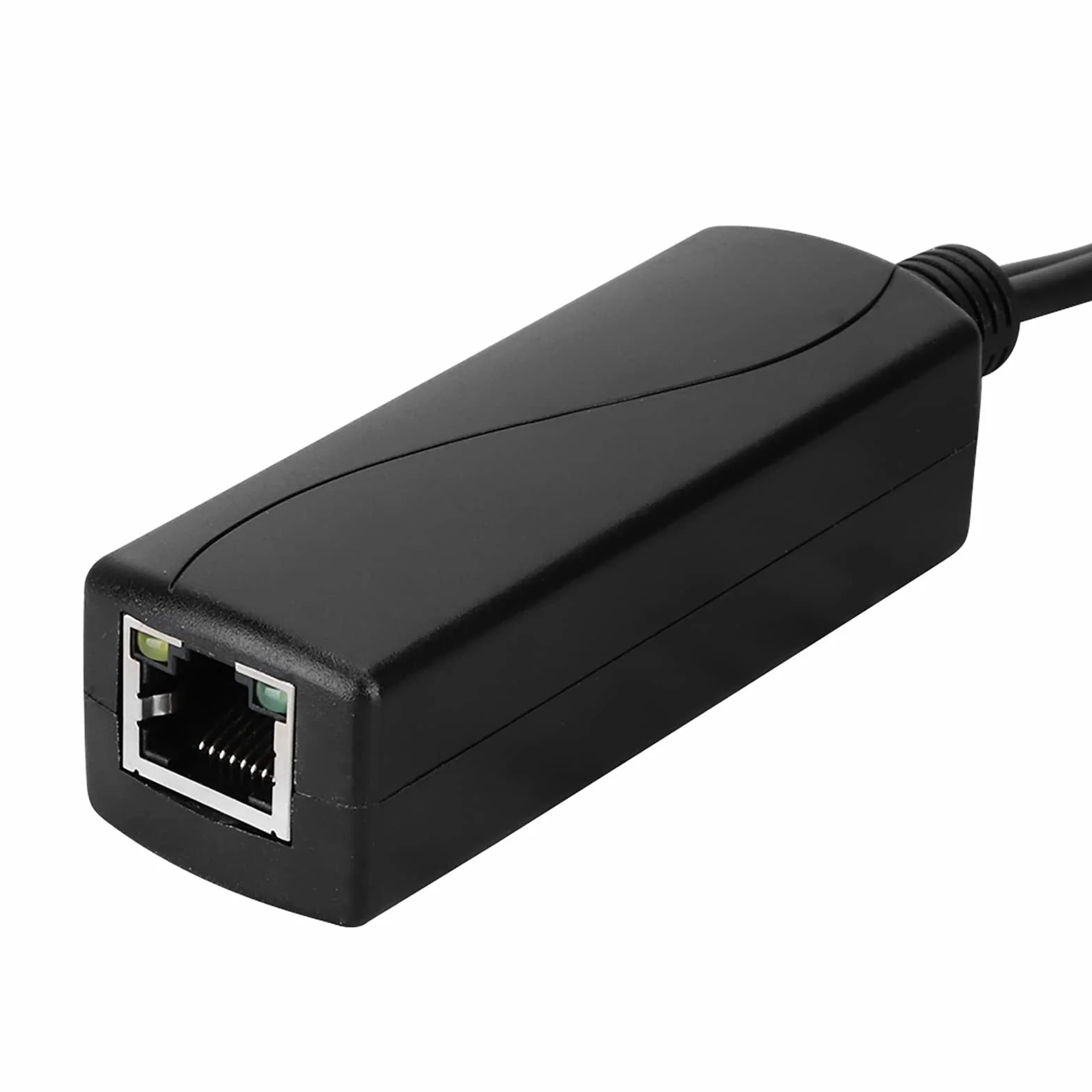 Kabel Adaptera Rozgałęźnika POE 48 V do 12 V do, Trwała i łatwa Instalacja, Rozdzielenie Sygnału Zasilania i Danych, 1 Opakowanie