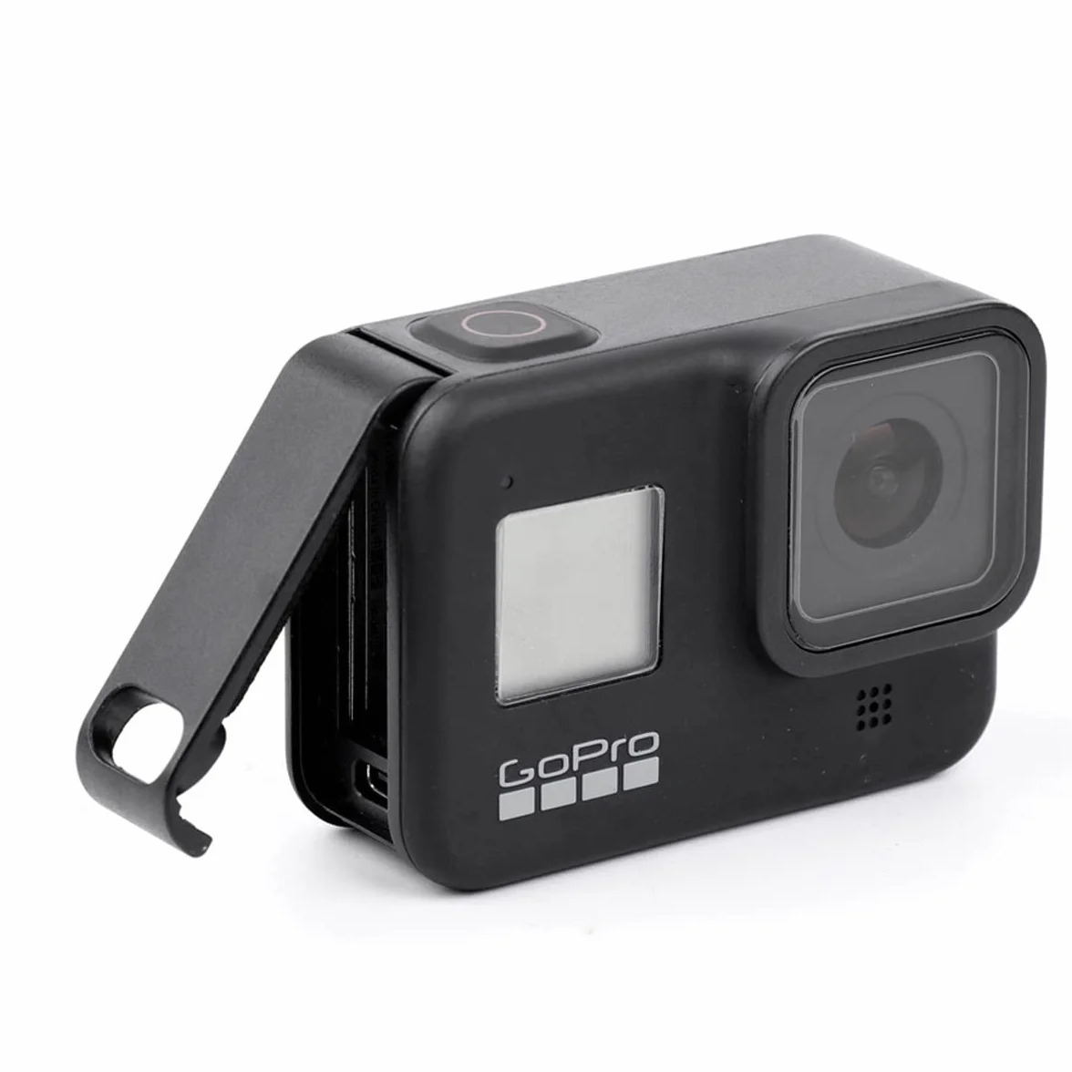 WANGCL Osłona baterii do GoPro 8 Odłączana pokrywa z portem USB-C