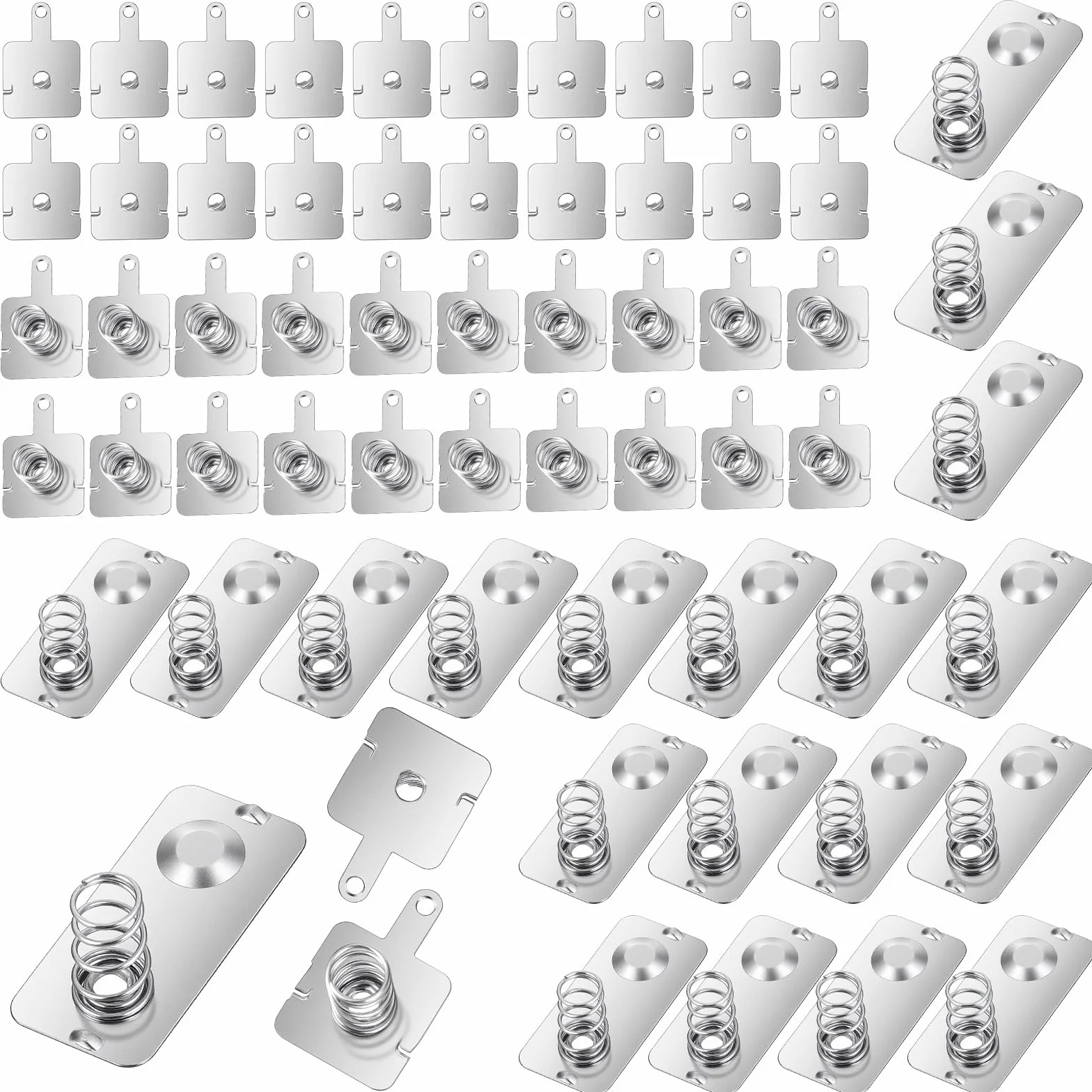 Styki sprężynowe do akumulatora 26 mm x 12 mm płytki kontaktowe baterii AA