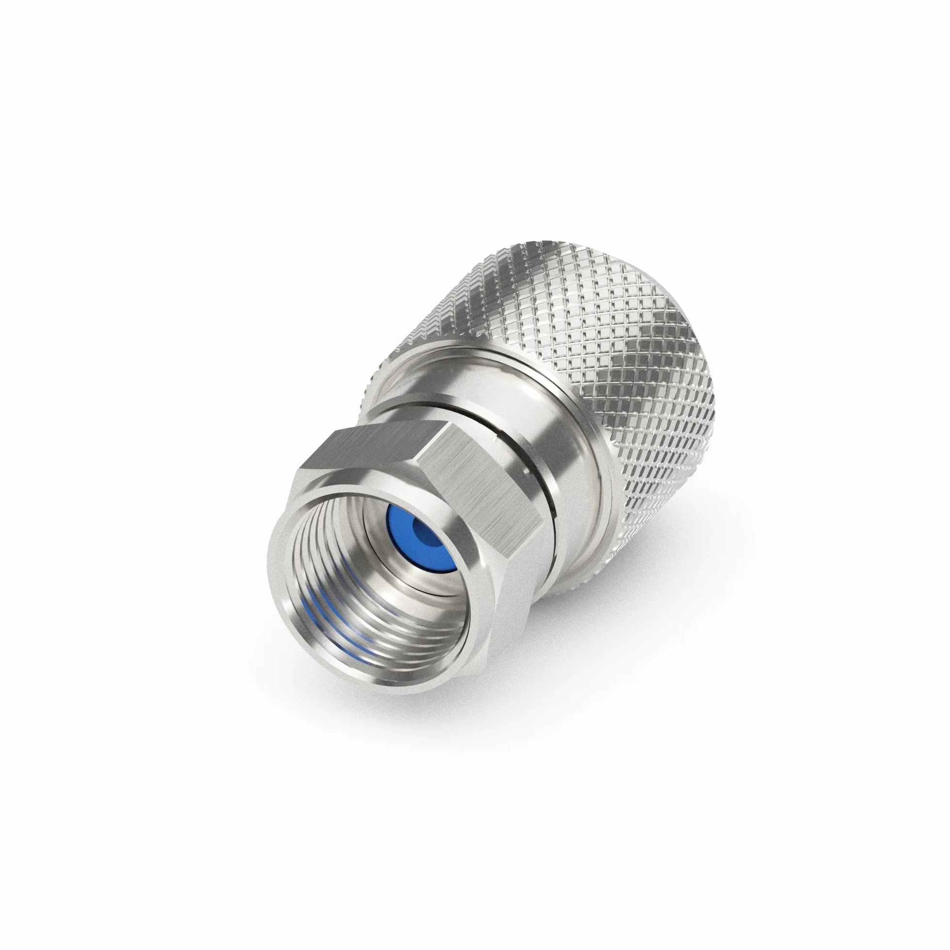 Sonero, Wtyk F do kabla satelitarnego, antenowego, kabla koncentrycznego o średnicy 6,5-7,5 mm, łatwe samodzielne konfekcjonowanie, chrom, zestaw 2 sztuk