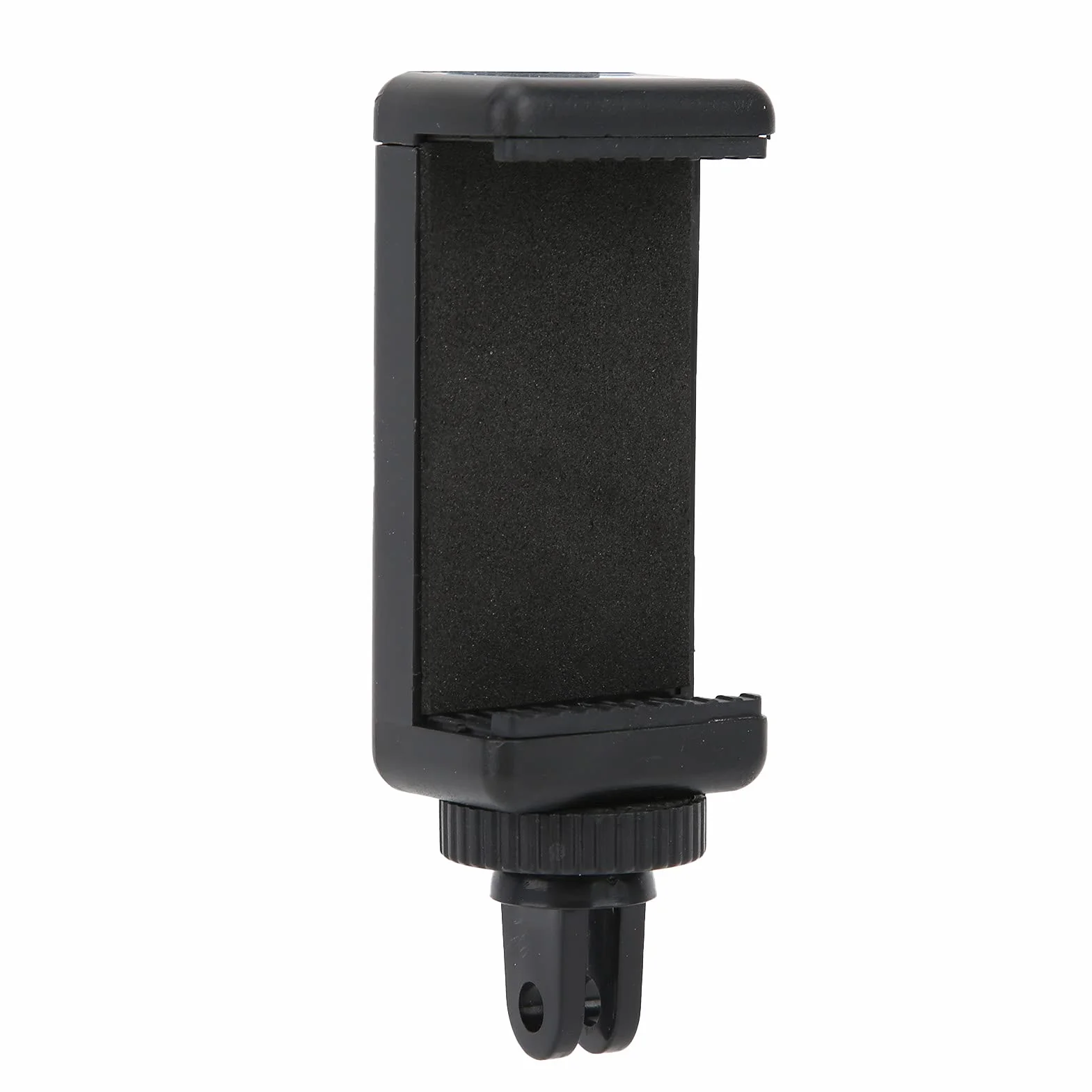 Uchwyt do Smartfona, Przenośny Czarny Uniwersalny Adapter do Statywu na Monopod Uchwyt do Smartfona z Uchwytem na Zimne Buty do Telefonu Komórkowego/smartfona