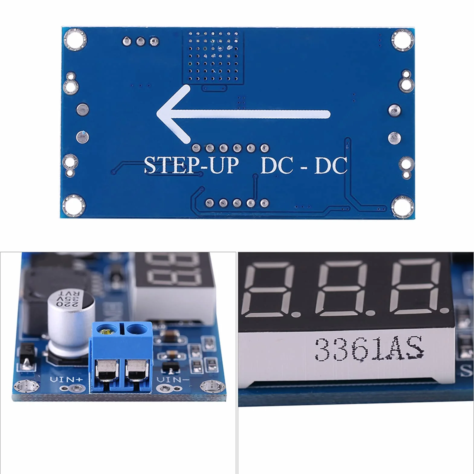 DC-DC Step-up Power Supply Module Adjustable Boost Converter 4.5V-32V Input 5V-35V Output