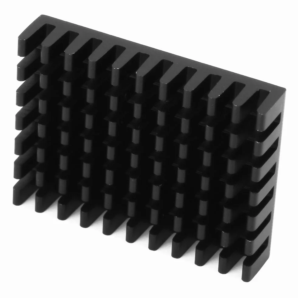 FTVOGUE 5 sztuk P40 x 8 x 30-B aluminiowe żebra radiatorowe radiator moduł radiatora do CPU elektroniczna płytka obwodu drukowanego chip 40 x 8 x 30 mm