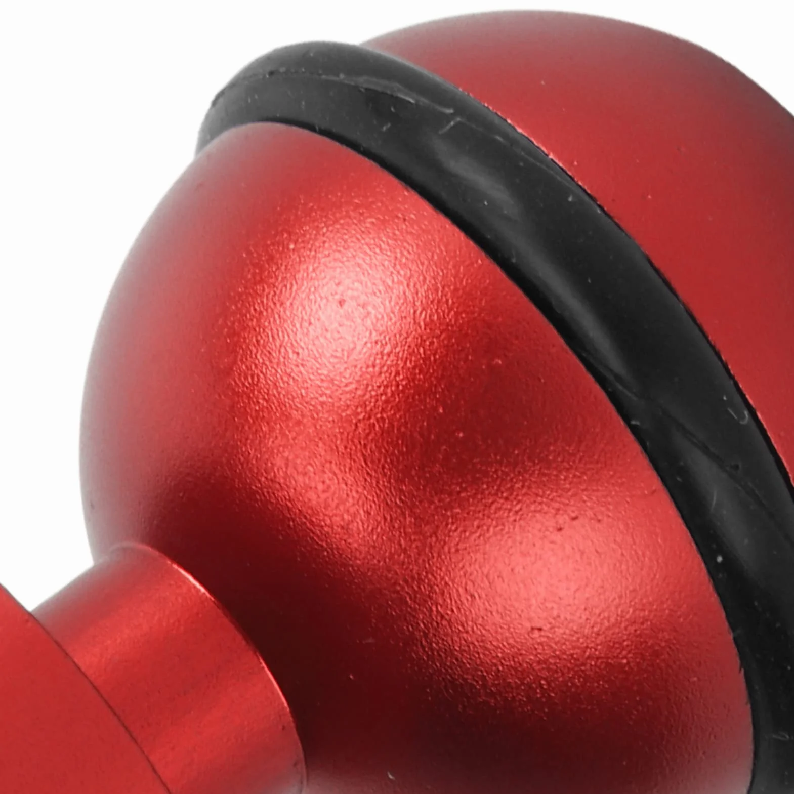 Akozon Unterwasser-Kugelarmadapter Tauchlampe Kugelkopf Anodisieren von Harter Beschichtung von Aluminiumlegierungen Kleiner, Leichter, Langlebiger Tauchtaschenlampen-Kugelkopf(rot)