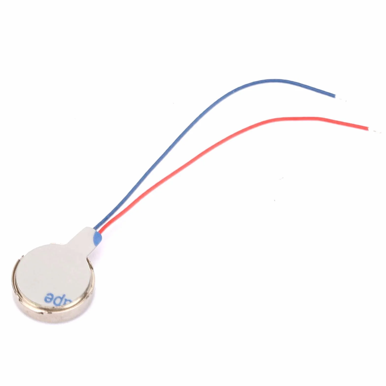 5 Sztuk Mini Silnik Wibracyjny DC 3V 80mA, 11000 Obr/Min 27mm Płaski Silnik Wibracyjny Typu Przycisk do Telefonu Komórkowego i Pagera – Micro Silniki DC 1020
