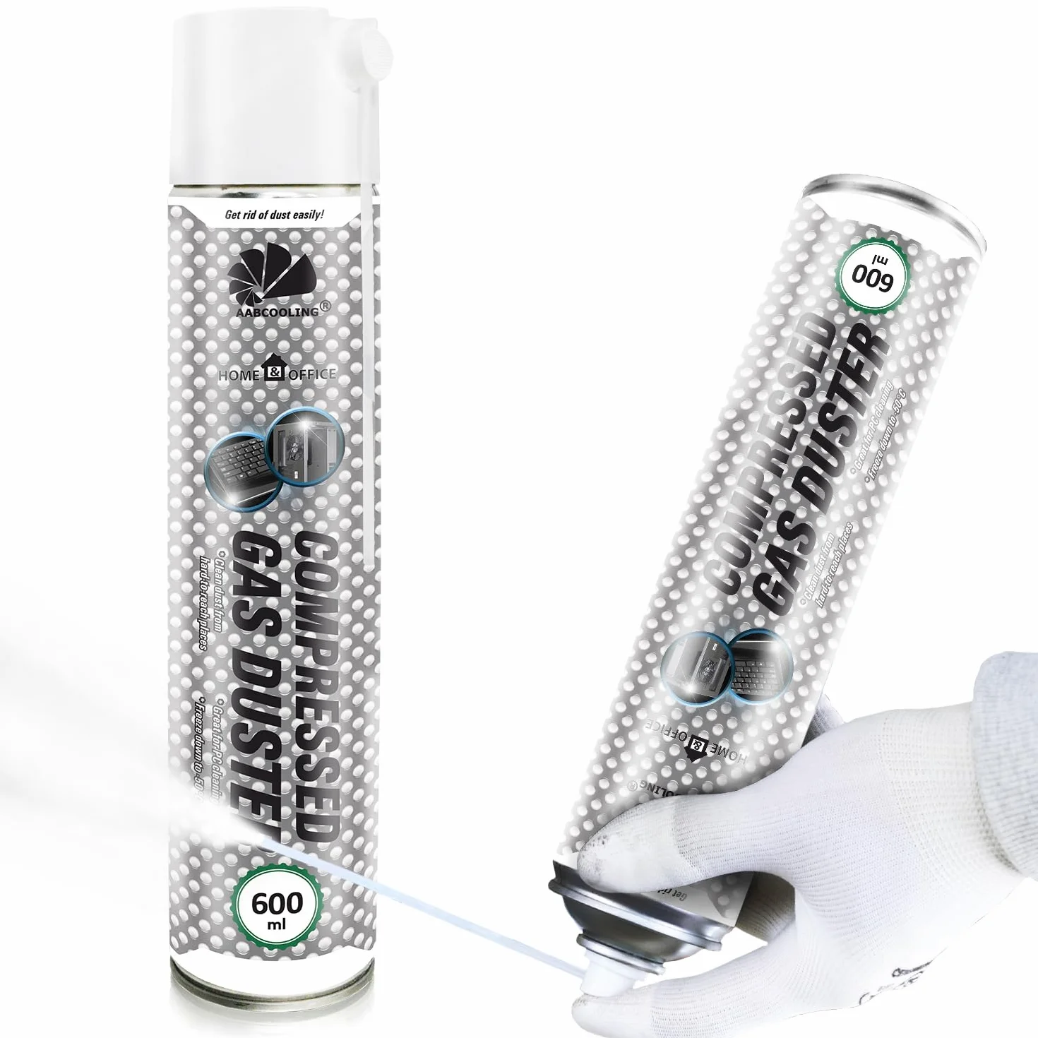 AABCOOLING Compressed Gas Duster 600ml -50°C Sprężone Powietrze K5