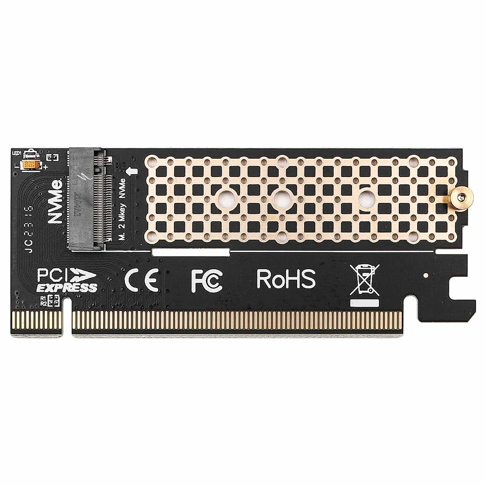 DollaTek M.2 NVMe SSD na PCI-E 3.0 X16 adapter M-Key karta interfejsu z pe?n? pr?dko?ci?