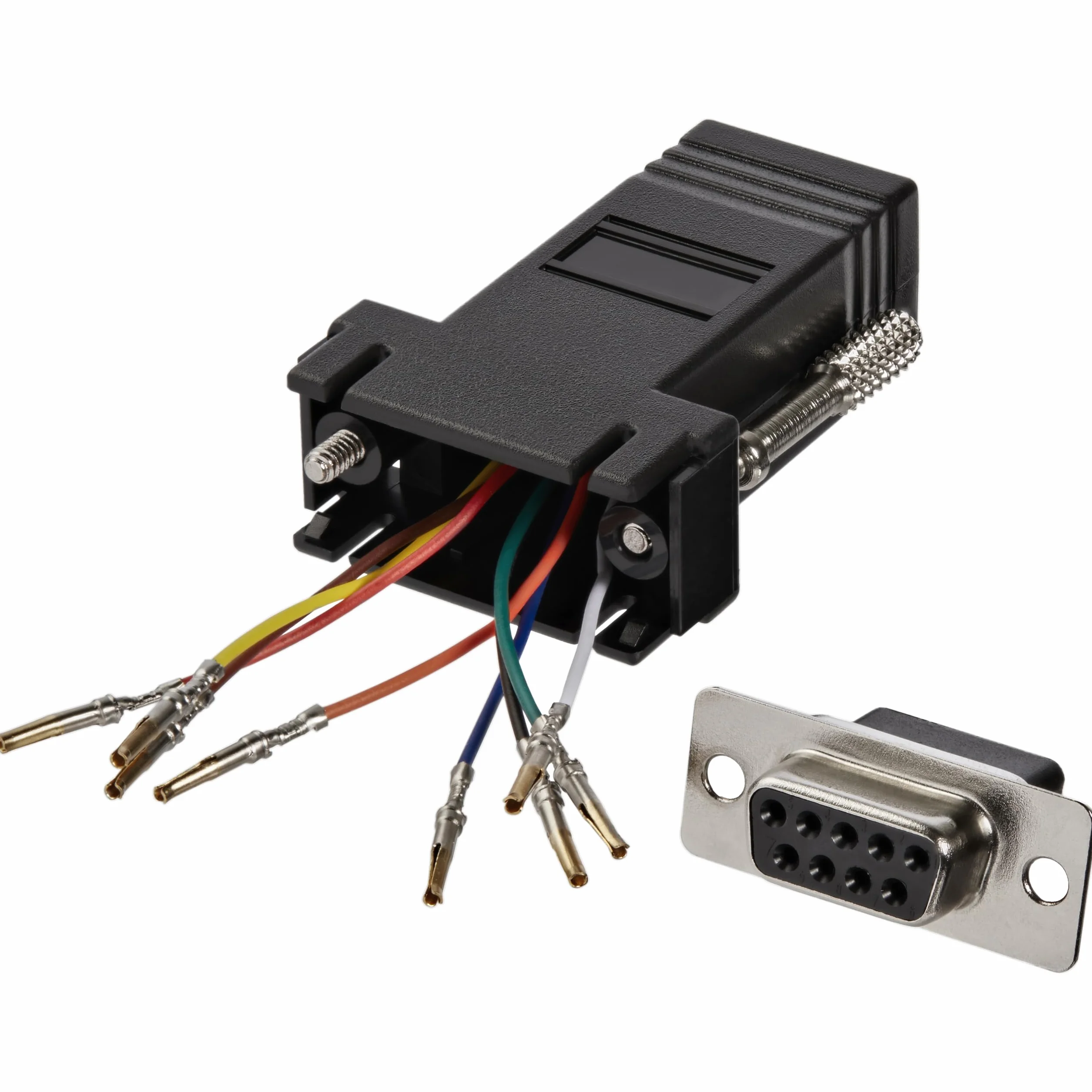 StarTech.com Adapter modułowy DB9 na RJ45 - F/F - adapter szeregowy - DB-9 (F) na RJ-45 (F) - GC98FF