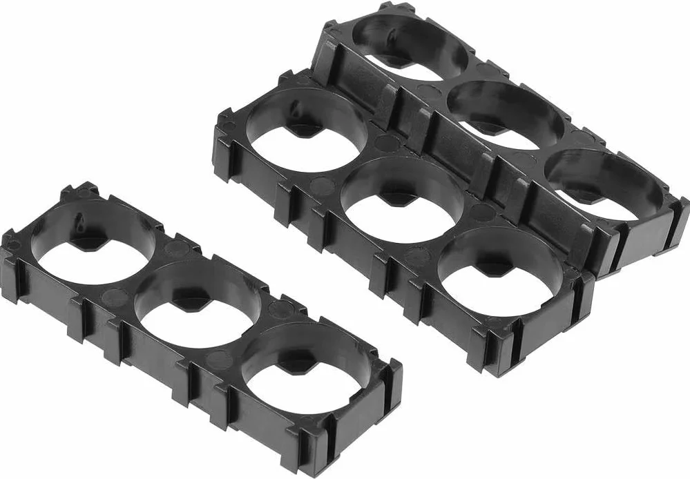 DollaTek 10 szt. 1 x 3 Cell Spacer b?yszcz?cy uchwyt uchwyt do baterii 18650