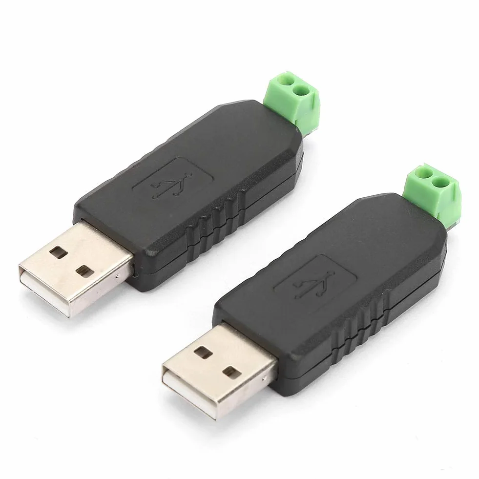Adapter Konwertera USB na RS485 RS485 na USB na Rs485 Moduł Konwertera Modbus 2 Szt. CH340 dla Win8/Win7/Linux/XP/Vista