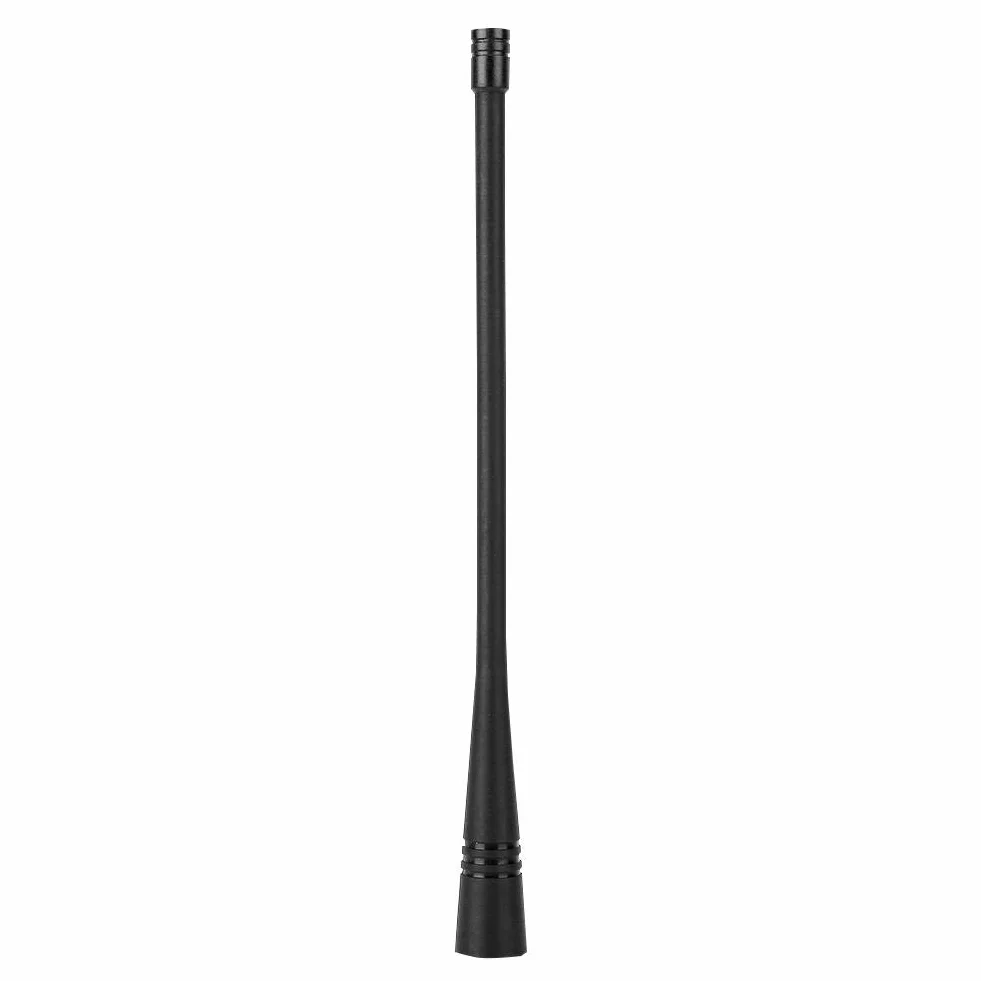 ASHATA Antena wtykowa SMA, wtyk SMA UHF miękka gumowa antena do 2-drożnego radia walkie-talkie Częstotliwość 400-520 MHz, jednoczęstotliwościowe/antena UHF ze stabilną transmisją informacji