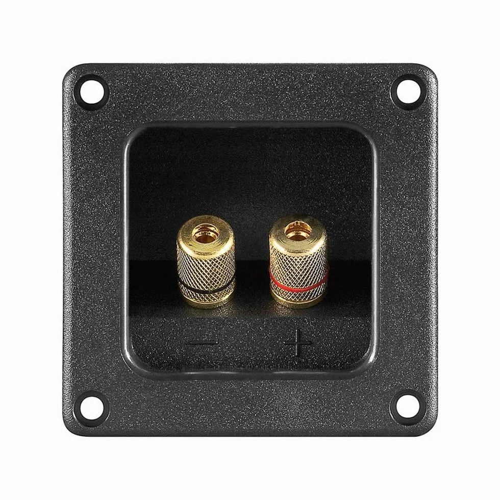 Głośnik Terminal 2 pol. 5,9 x 75,9 mm metalowe nasadki