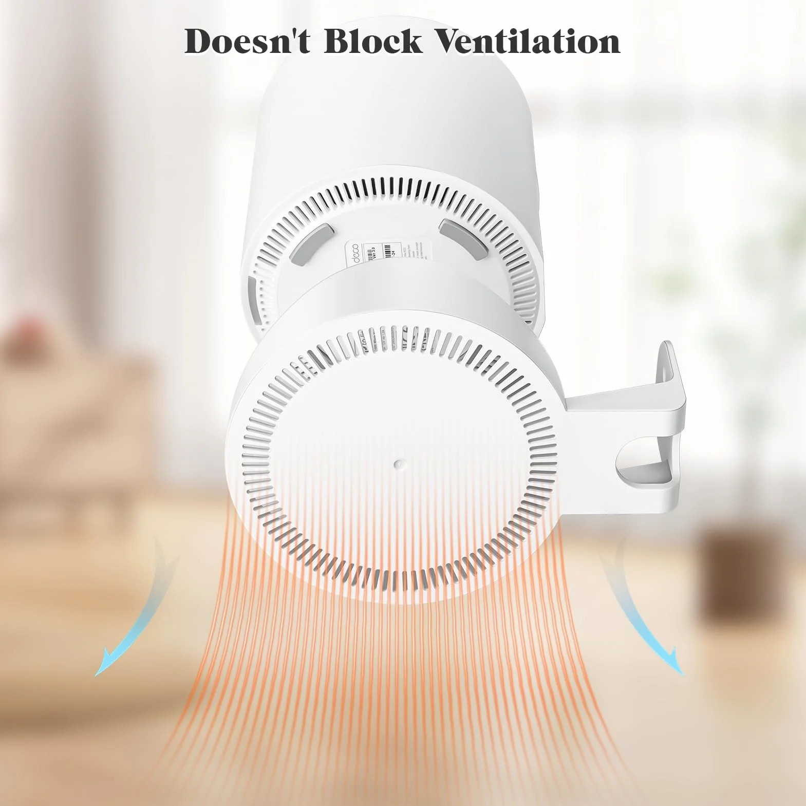 Uchwyt ścienny do TP-Link Deco AX1500/AX3000/X10/X20/X50/X60/X1500/X4300 Pro/X5000/X5400 Pro/W3600/W4500/W6000 (1-pak)