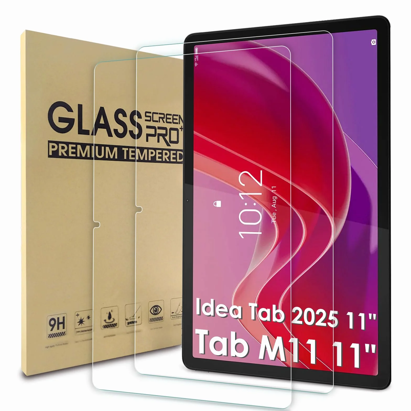 Lenovo Tab M11 / Idea Tab 28.9 cm Szkło Hartowane Ochraniacz Ekranu 2-pak