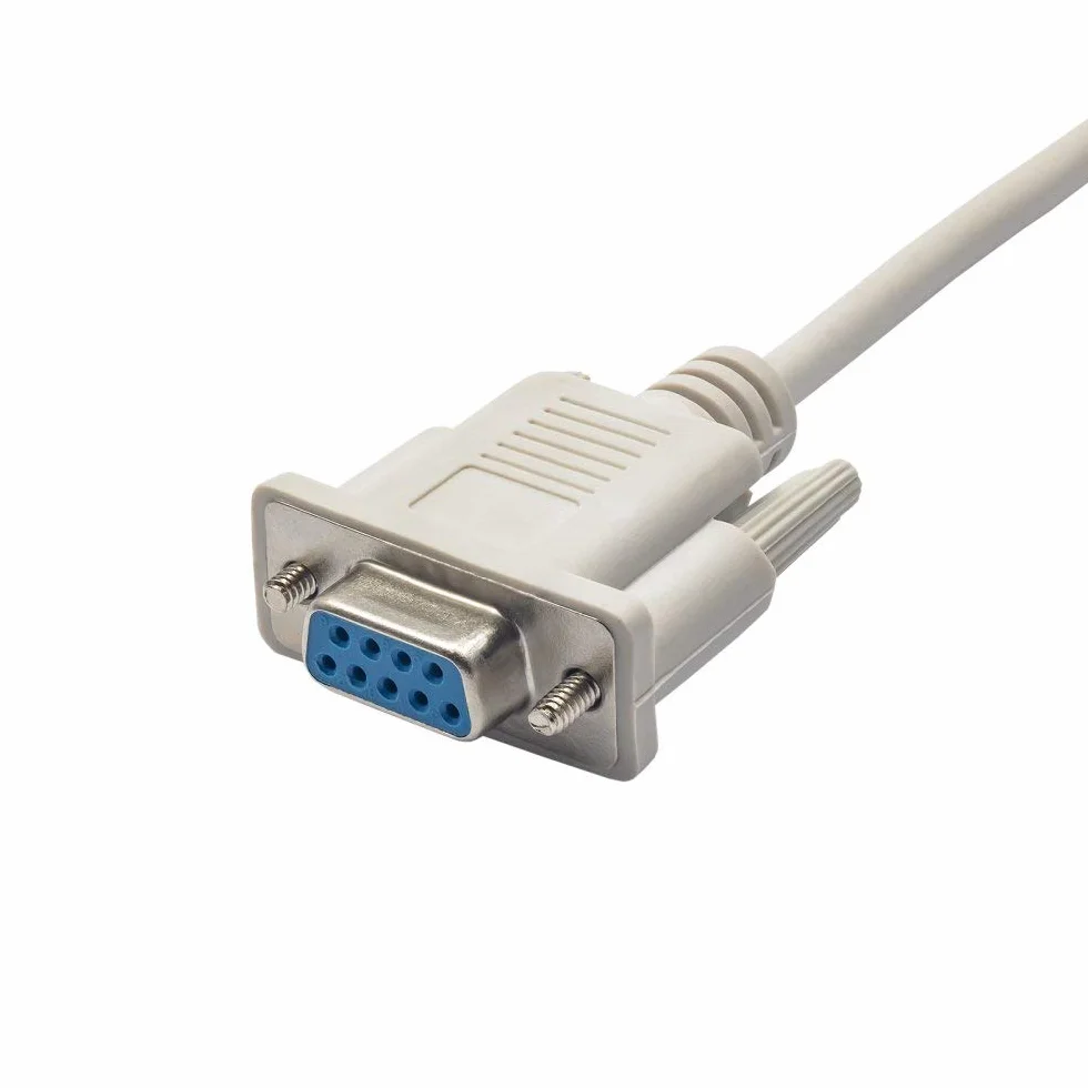 Akyga AK-CO-04 RS-232 Kabel DB9 D-Sub 9-biegunowy adapter gniazdo na gniazdo 2 m