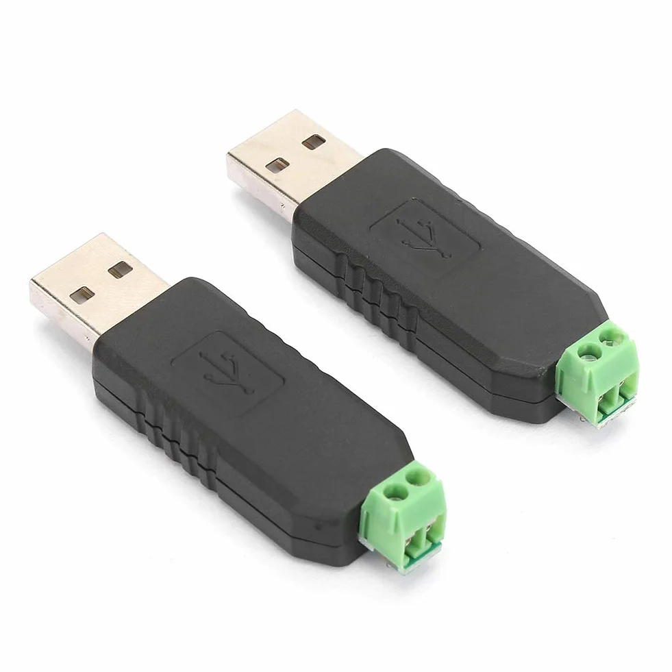Adapter Konwertera USB na RS485 RS485 na USB na Rs485 Moduł Konwertera Modbus 2 Szt. CH340 dla Win8/Win7/Linux/XP/Vista