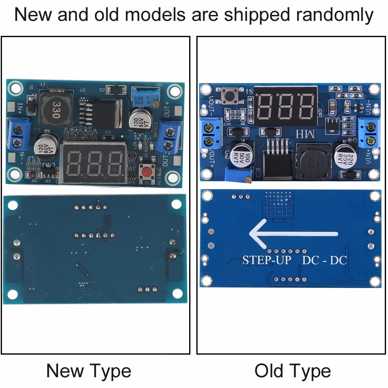 DC-DC Step-up Power Supply Module Adjustable Boost Converter 4.5V-32V Input 5V-35V Output
