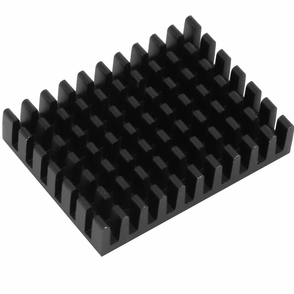 FTVOGUE 5 sztuk P40 x 8 x 30-B aluminiowe żebra radiatorowe radiator moduł radiatora do CPU elektroniczna płytka obwodu drukowanego chip 40 x 8 x 30 mm