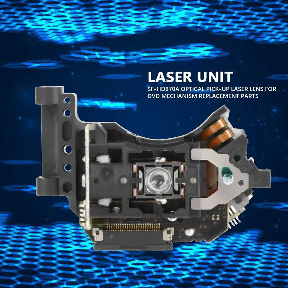 Optyczna soczewka laserowa Pick-Up Sf-hd870, nagrywarka CD, odtwarzacz kasetowy, mechanizm, jednostka laserowa, części zamienne, kompatybilna z DVD