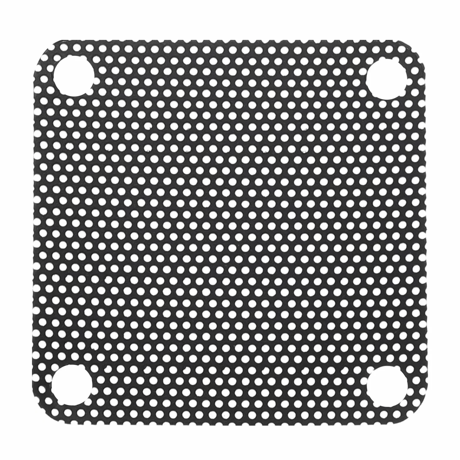 QUARKZMAN 20 sztuk filtrów przeciwpyłowych PC, 40 mm x 40 mm, PCW, obudowa komputera, ochrona przed kurzem, kratka wentylatora do głośników podwozia, kolor czarny