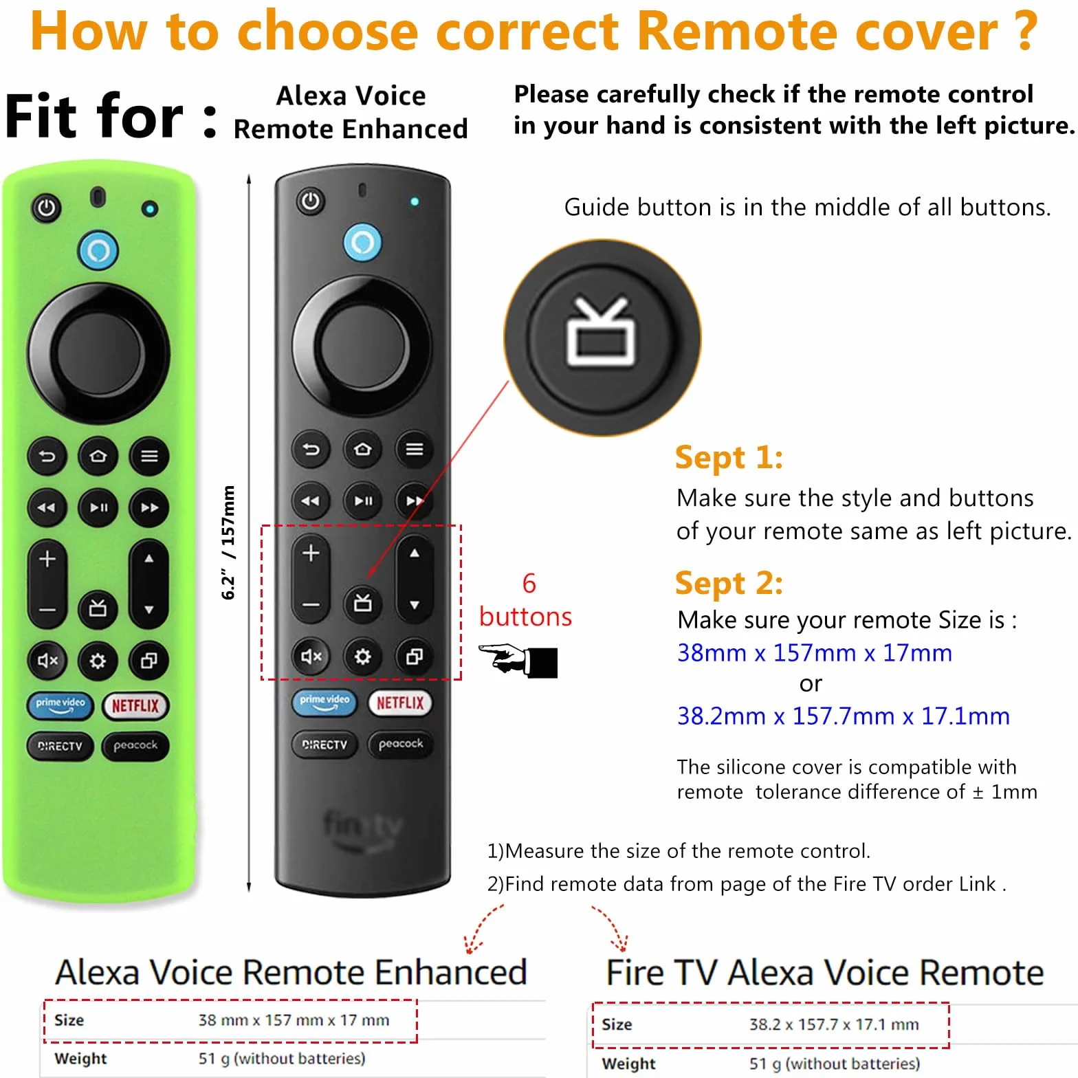 Pinowu Silikonowe etui na pilot zdalnego sterowania (2 szt., świecące w ciemności) do Firestick 4K Max/Hisense/Toshiba/Insignia/Pioneer/Omni (QLED) Series Alexa Voice Remote Enhanced ze smyczą