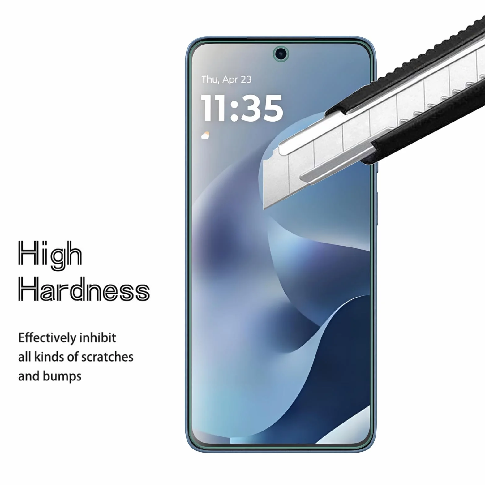 AOKUMA Ochraniacz ekranu do Motorola Moto G15, szkło hartowane 9H, 2 sztuki