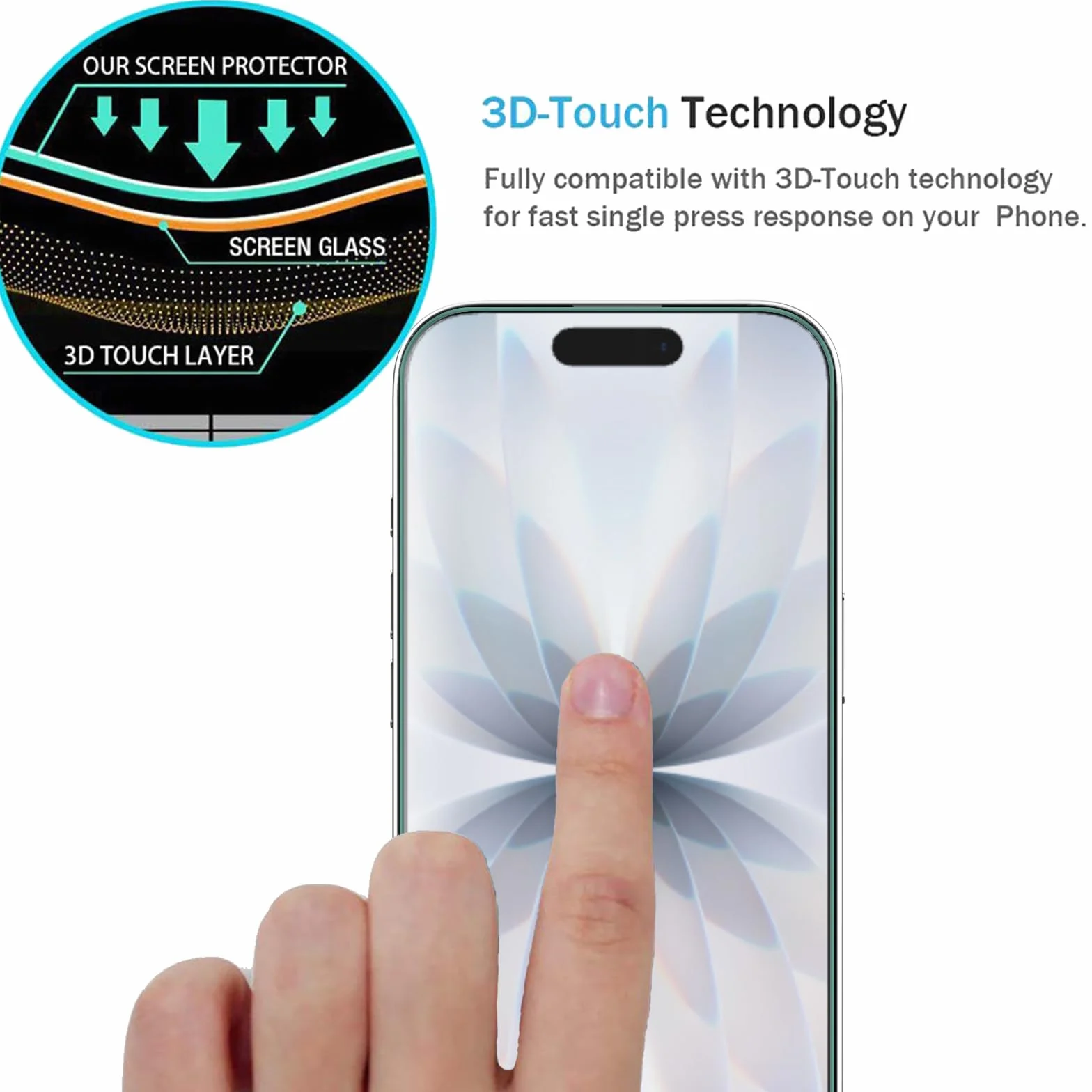 AOKUMA Folia ochronna do iPhone 17/17 Pro, szkło pancerne, 2 sztuki, szkło kompatybilne z iPhone 17/17 Pro, folia szklana premium o twardości 9H, odporna na zarysowania, odpryski, olej, pęcherzyki