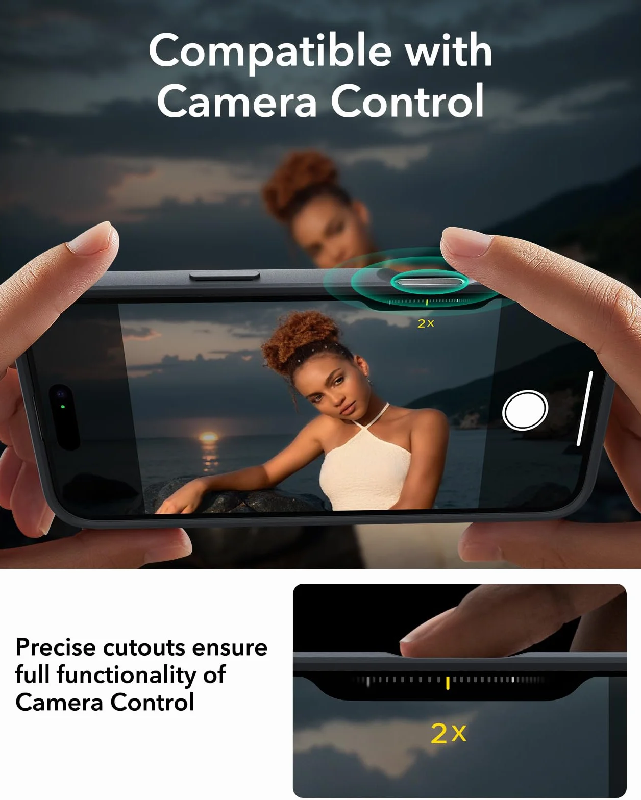 ESR Etui do iPhone’a 16, półprzezroczyste, matowe, kompatybilne z MagSafe, ochrona klasy wojskowej, seria klasyczna, matowa czerń