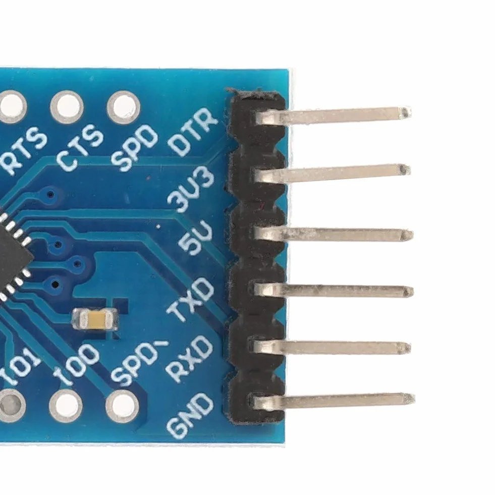 Tbest Adapter USB na Ttl Uart, Cp210X USB na Ua, adapter szeregowy Cp2104 Moduł USB 2.0 na Ttl Uart 6Pin, moduł płytki konwertera szeregowego z przewodem