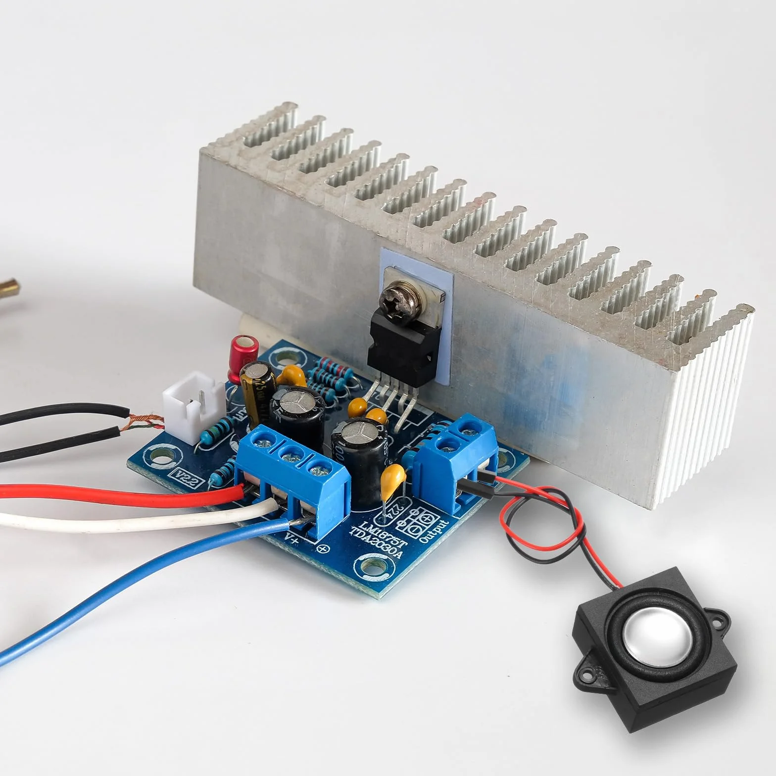 QUARKZMAN 1 szt. głośnik 3 W, 8 omów, mini głośnik z interfejsem JST-PH2.0, do małych projektów elektronicznych, maszyny reklamowe, telewizory LCD, monitory